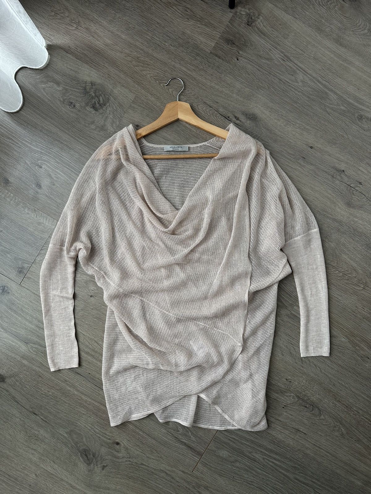 Allsaints Vintage Allsaints Women's Cape Beige With Mesh Size US S / EU 44-46 / 1 - 3 Thumbnail