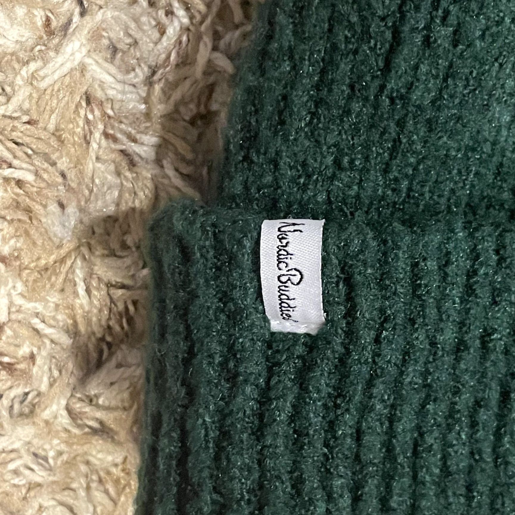 Vintage Moomin by NordicBuddies Beanie Winter Hat One Size Green Cartoon Snufkin Knit Men/Adult Casual Size ONE SIZE - 4 Thumbnail