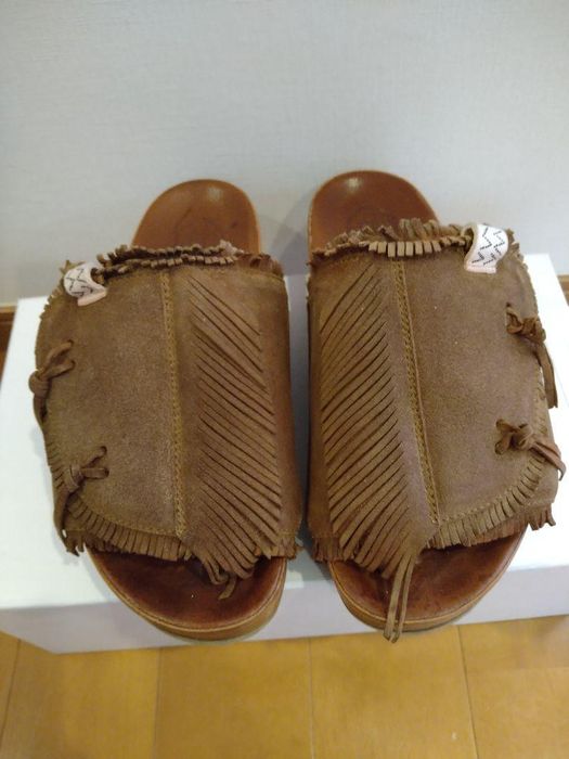 Visvim VISVIM Christo Shaman-Folk Sandal Light Brown M | Grailed