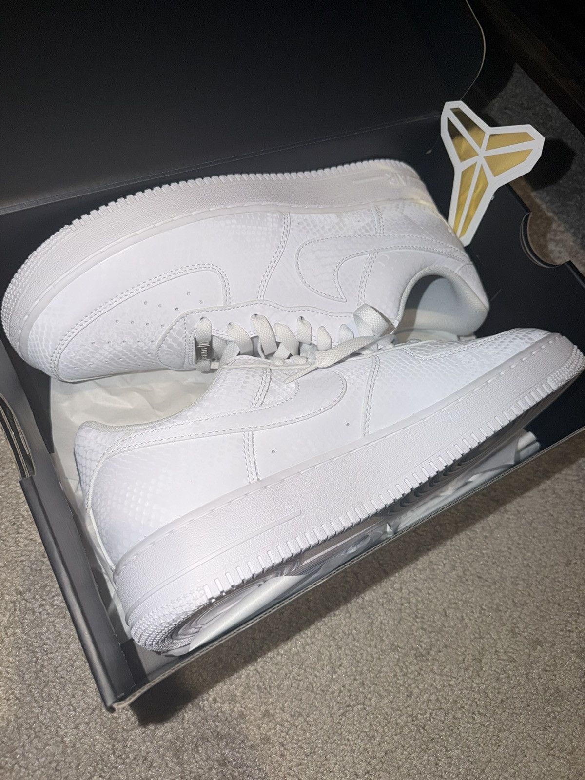Nike Nike Kobe AF1 “Forever White” Size US 11.5 / EU 44-45 - 4 Thumbnail