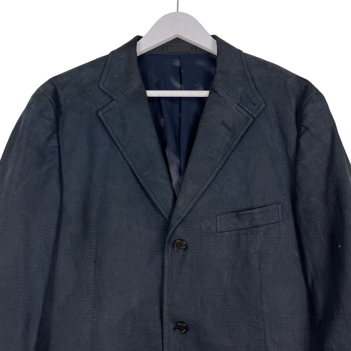 Burberry 🔥 BURBERRY LONDON artificial leather BLAZER JACKET Size US M / EU 48-50 / 2 - 3 Thumbnail