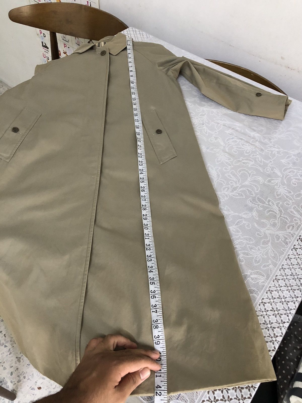 Burberry Vintage Burberry Japan Made Nova Check Trench Coat Size US S / EU 44-46 / 1 - 19 Thumbnail