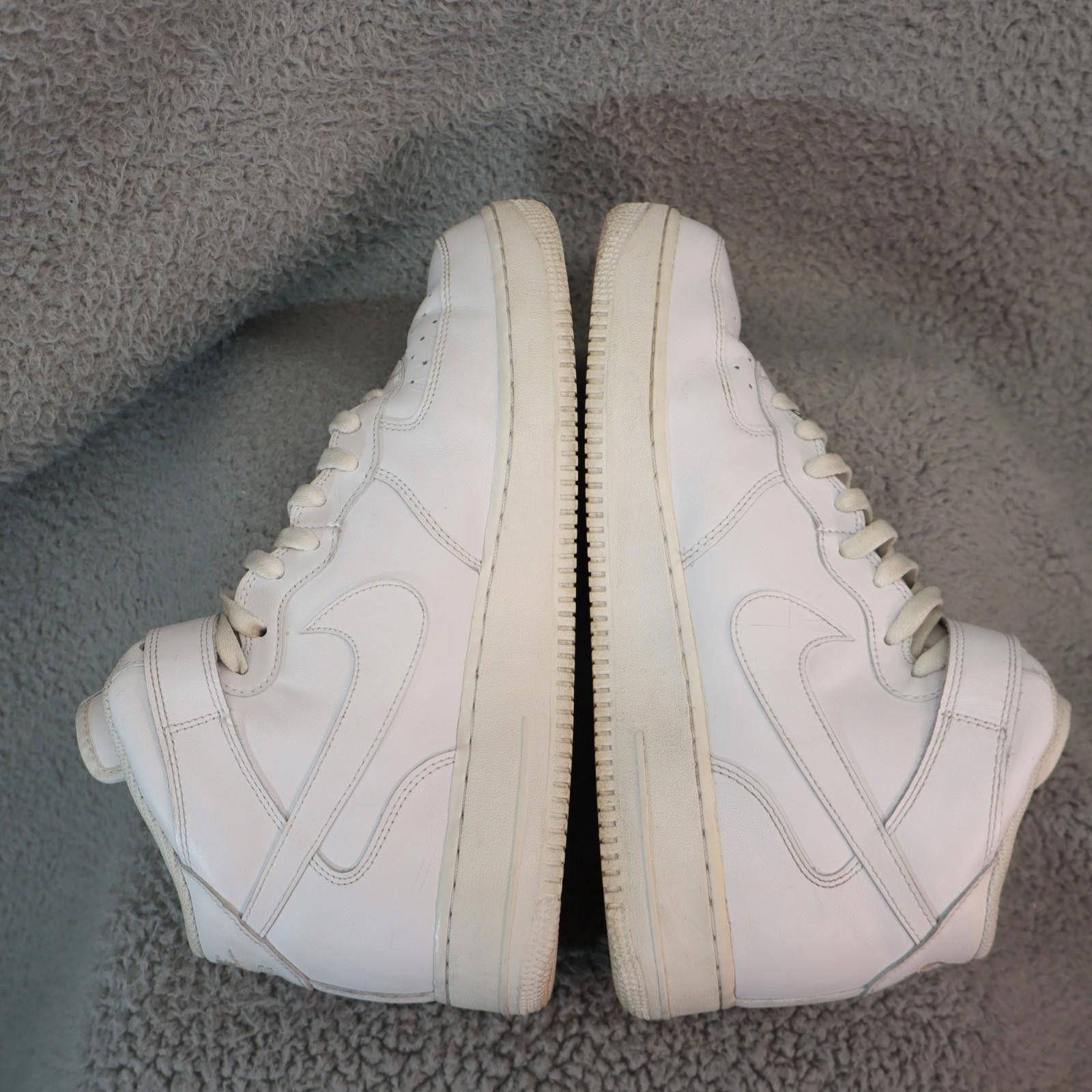 Nike Nike Air Force 1 Men's Size 13 Athletic Hi Top Shoe White Size US 13 / EU 46 - 7 Thumbnail