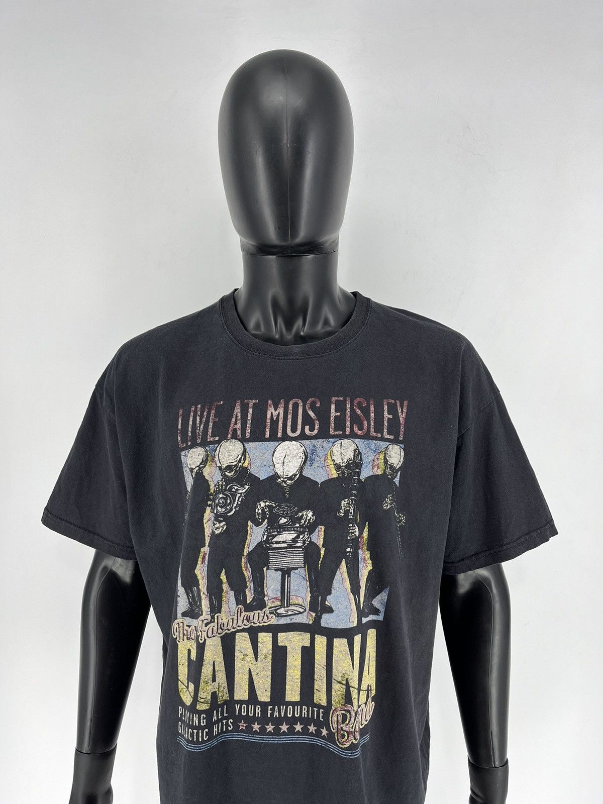 Star Wars Vintage Star Wars Cantina Band Live At Mos Eisley Tour Tee Size US XXL / EU 58 / 5 - 1 Thumbnail