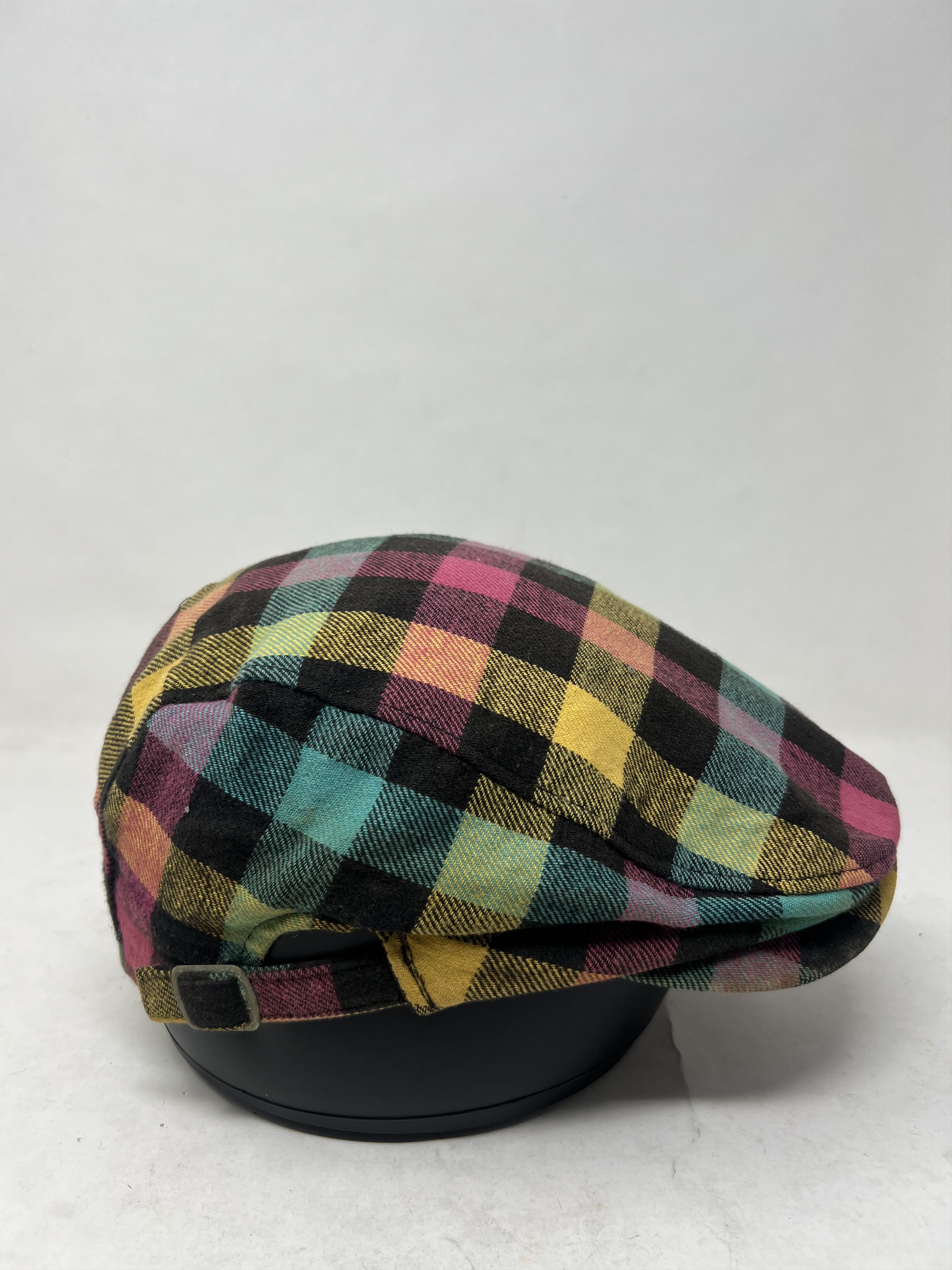 Retrofit Classic Plaid Longshoreman Colored Flat Beretta Hat Size ONE SIZE - 4 Thumbnail