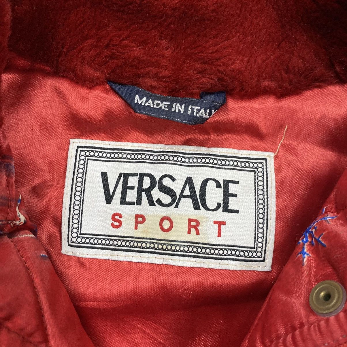Versace Vintage 90s Versace sport floral ski jacket Size US L / EU 52-54 / 3 - 11 Thumbnail