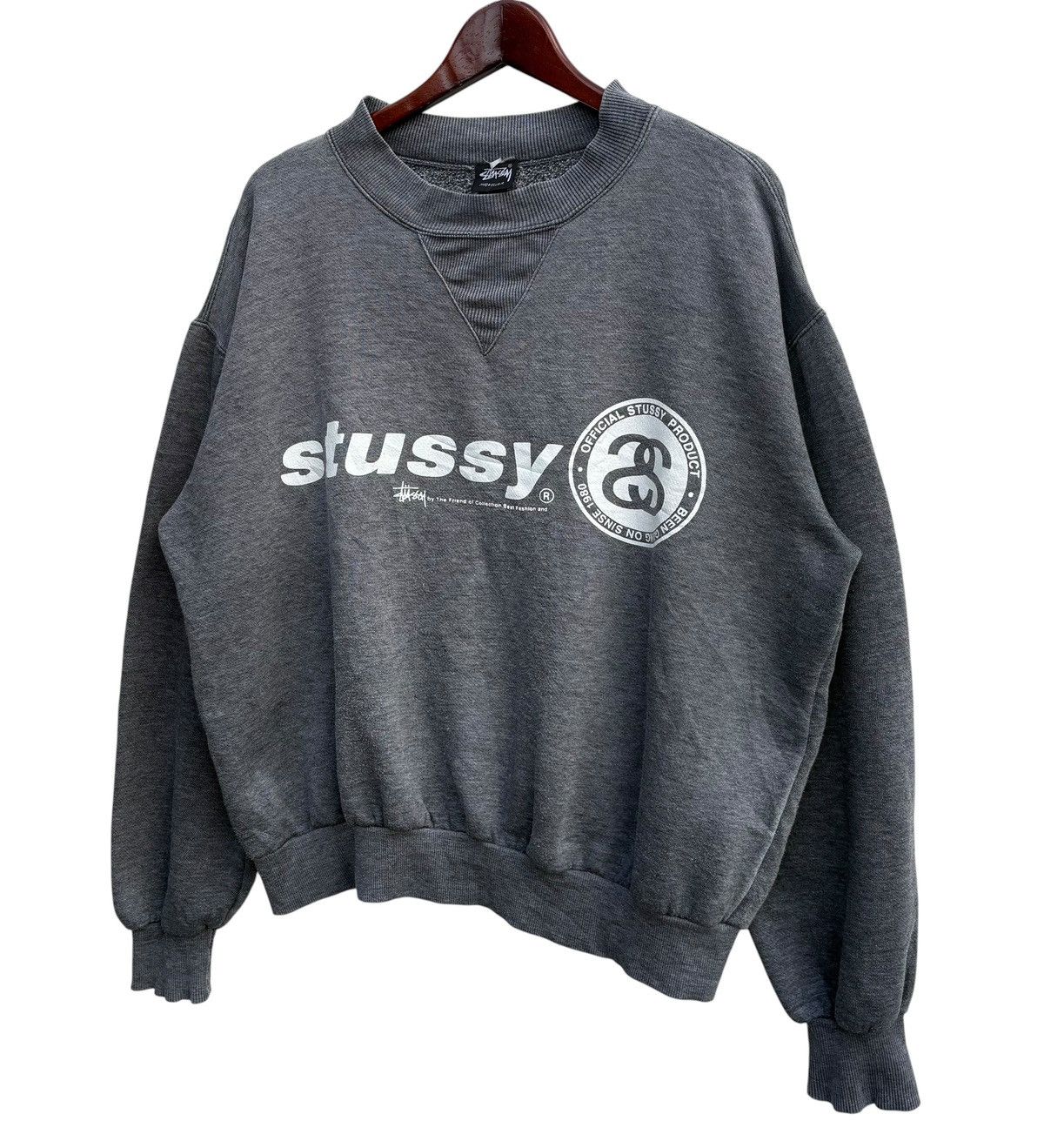 Stussy Vintage Stussy Usa Streetwear Skate Sweatshirt Size US M / EU 48-50 / 2 - 1 Thumbnail