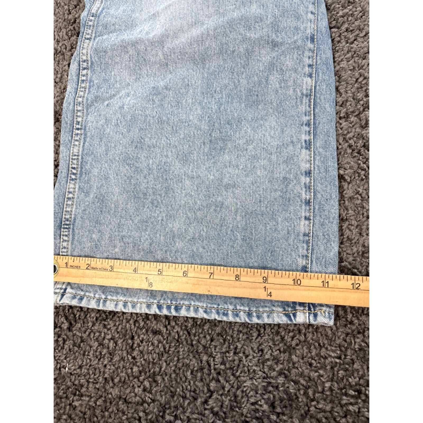 Old Navy Old Navy Jeans Women's 32x28 Baggy Wide-Leg High Rise Boho Bohemian Pockets Jeans Mens Womens Size ONE SIZE - 3 Thumbnail