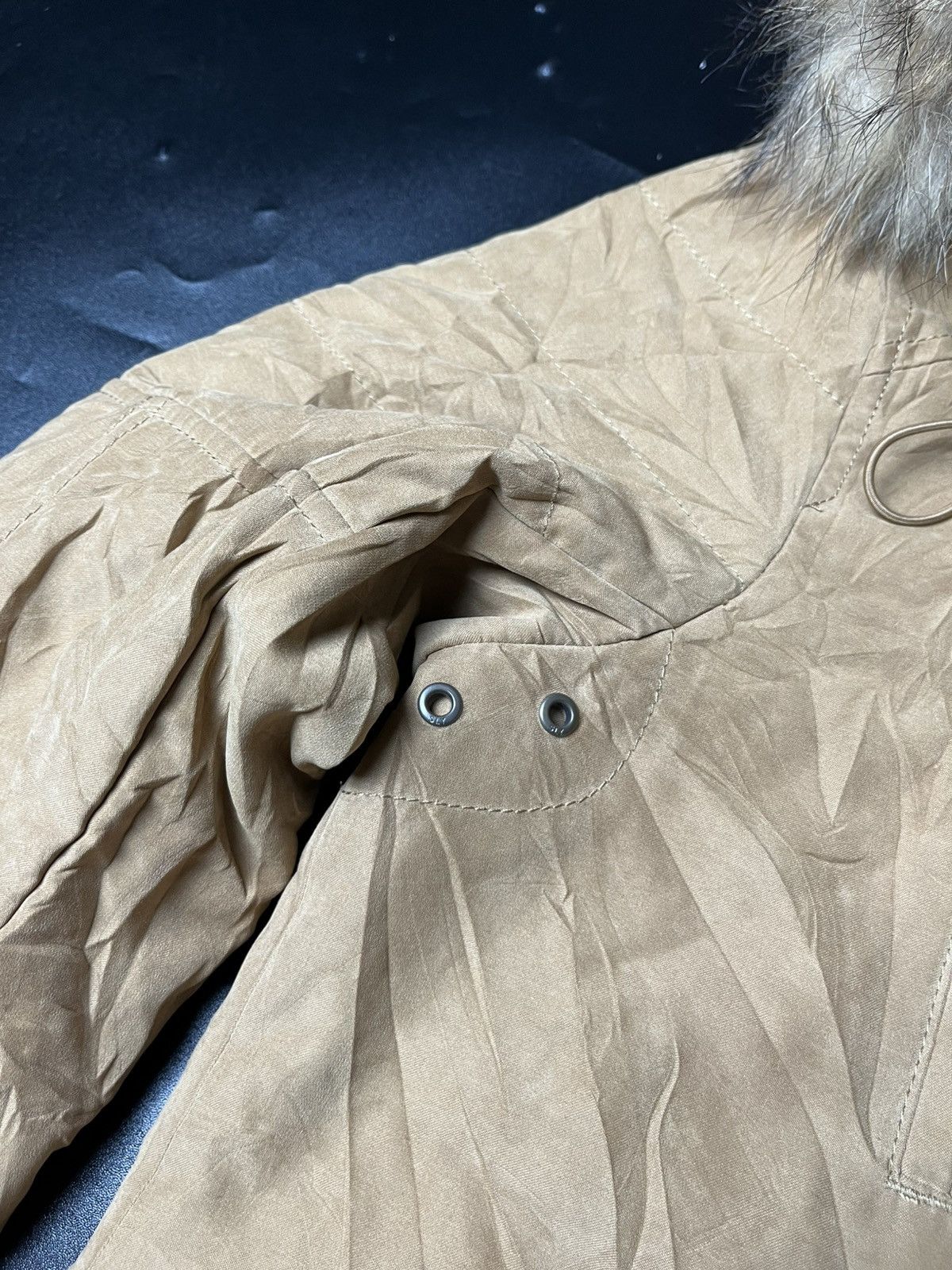 If Six Was Nine × Japanese Brand × Tornado Mart JAPANESE SLY FUR JACKET DOUBLE ZIPPER CRAZY FUR Size US M / EU 48-50 / 2 - 8 Thumbnail