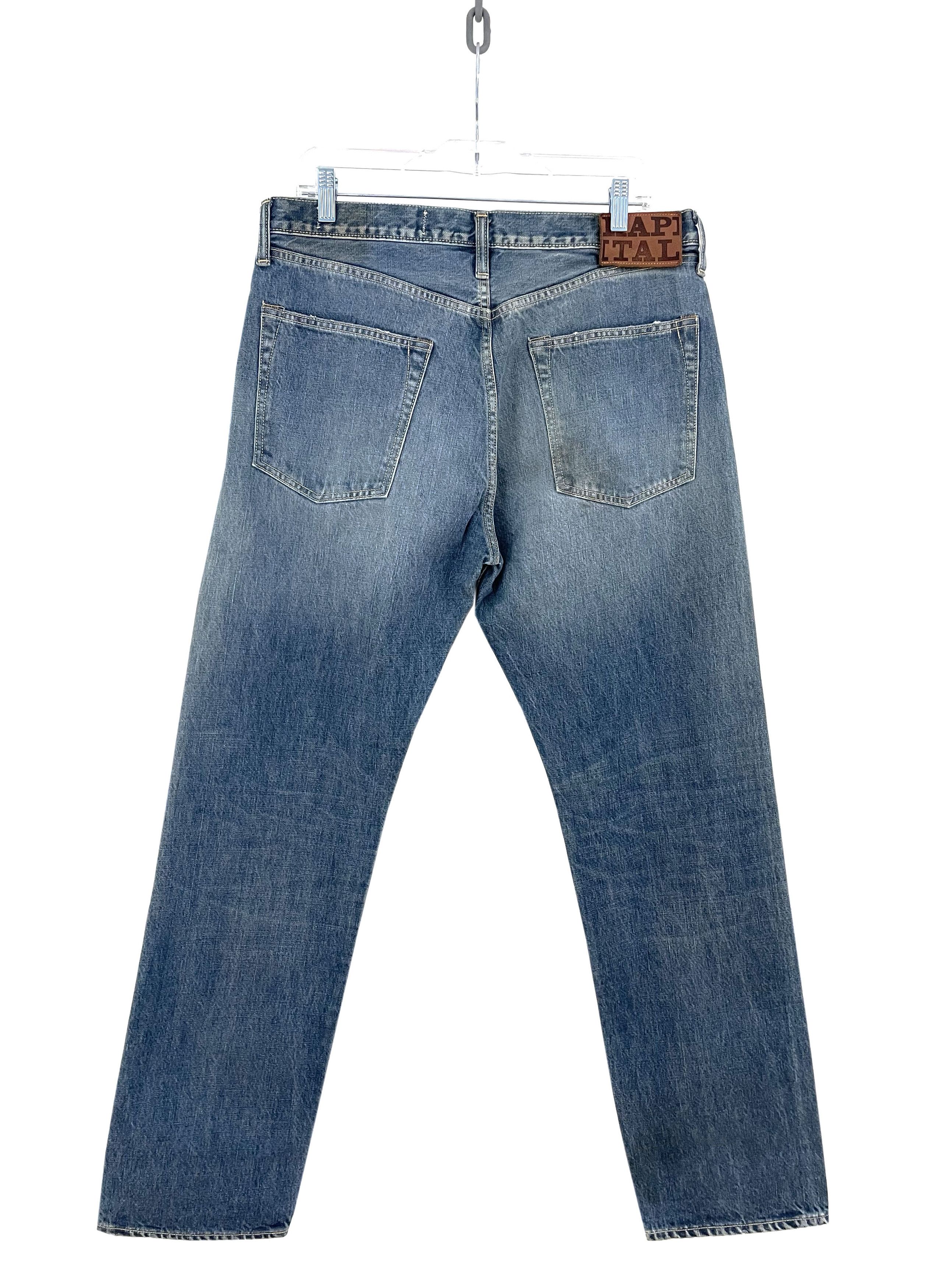 Kapital Stonewash Denim Size US 34 / EU 50 - 6 Thumbnail