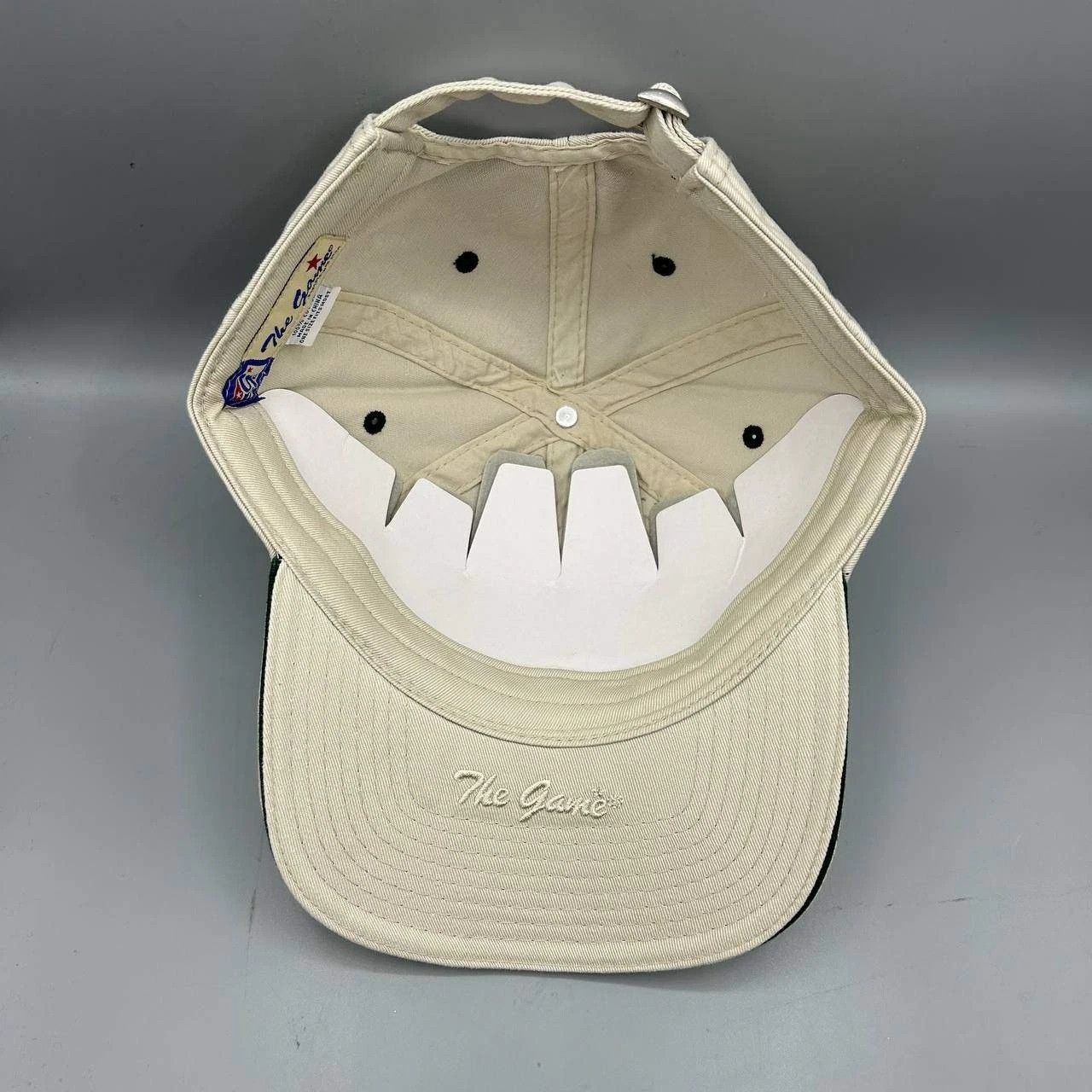 The Game Tiffin University Hat Men Beige NCAA Strap Back Cotton Size ONE SIZE - 2 Thumbnail