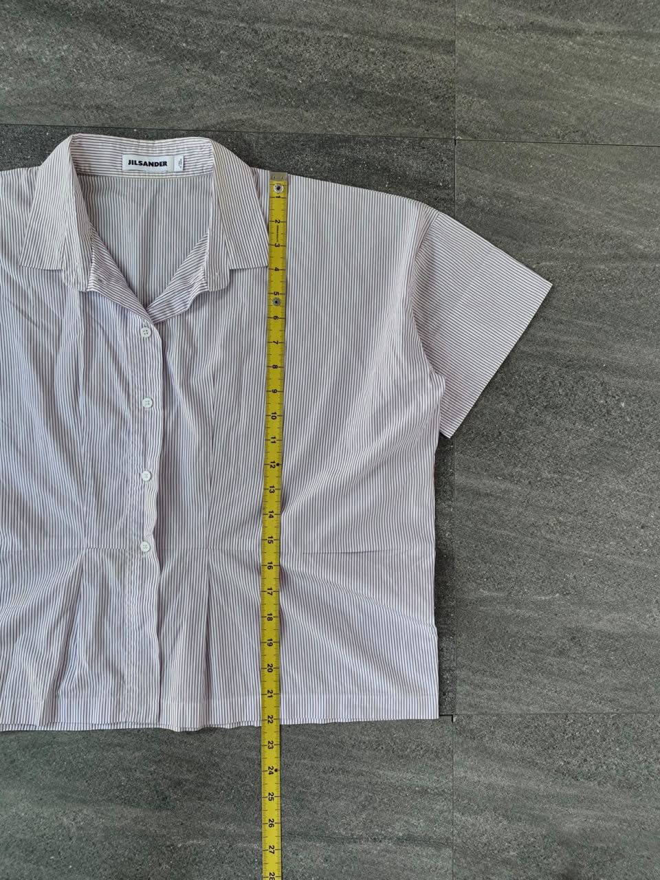 Jil Sander FREE TAX! 90s Cropped Shirt by Raf Simons Size US S / EU 44-46 / 1 - 11 Thumbnail