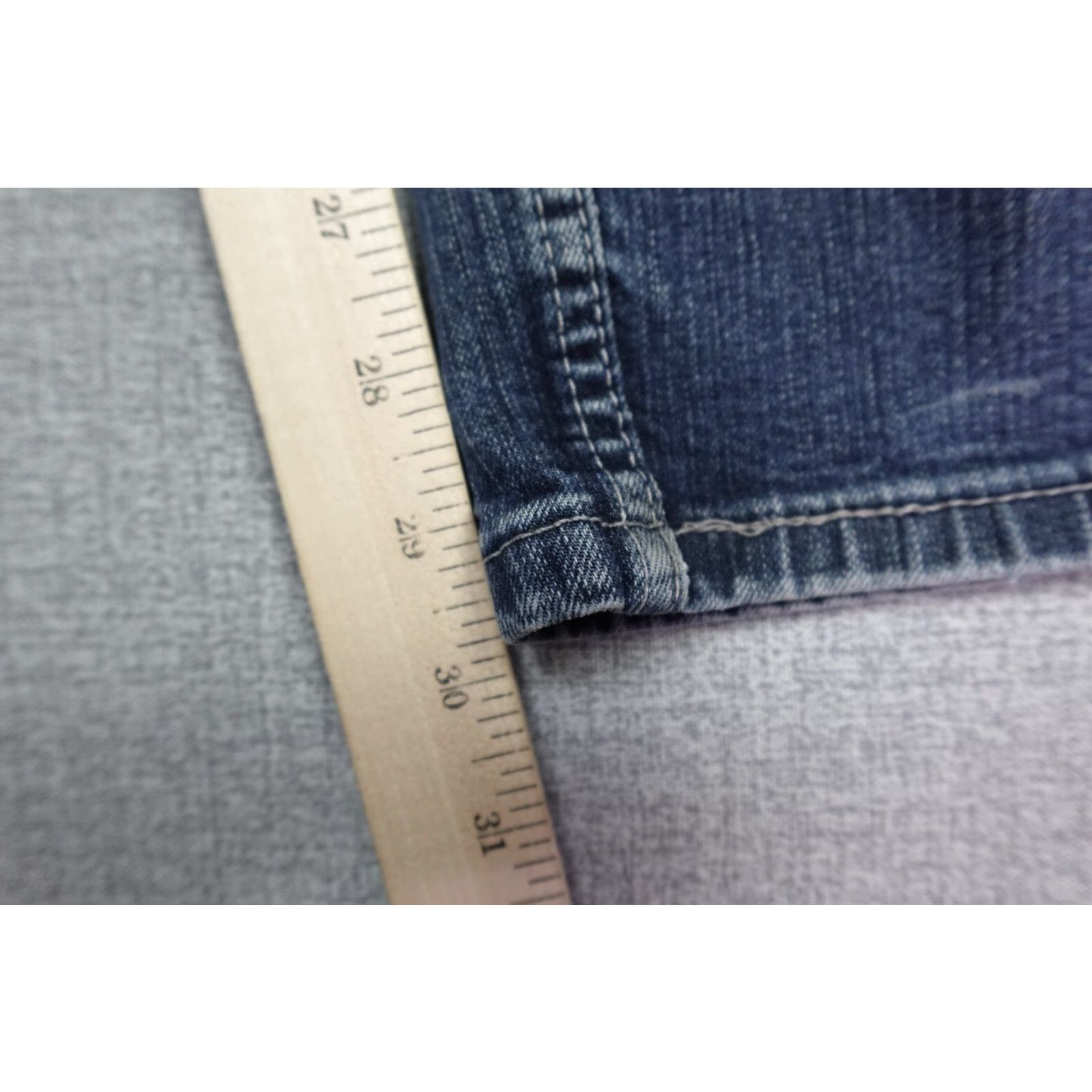 Levi's Levi's 505 Jeans Men 36x30 Blue Relaxed Straight Dark Wash Denim USA Size US 36 / EU 52 - 7 Thumbnail