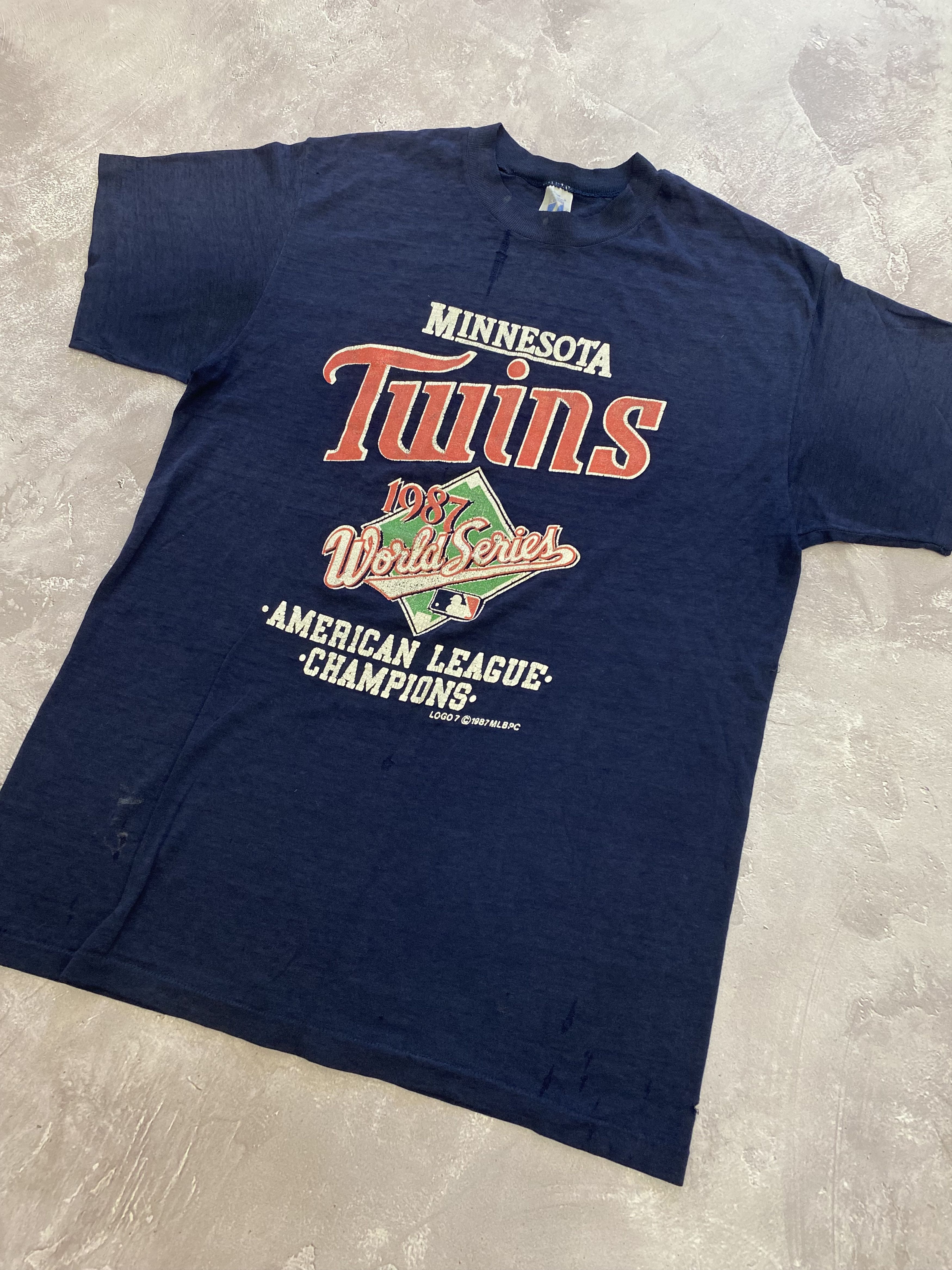 MLB Grail Vintage MLB Minnesota Twints T-Shirt Single Stitch Size US S / EU 44-46 / 1 - 2 Thumbnail