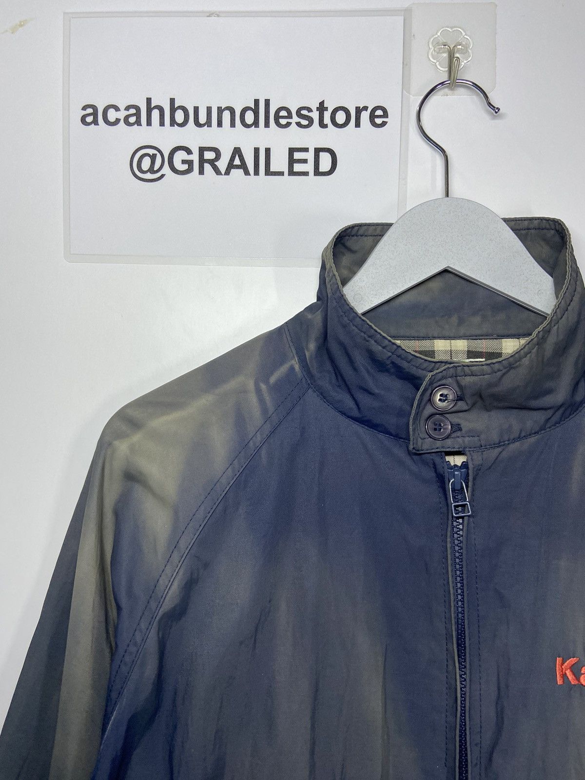 Japanese Brand KAWASAKI ZX RACING (SUN FADED) LIGHT JACKET Size US M / EU 48-50 / 2 - 5 Thumbnail