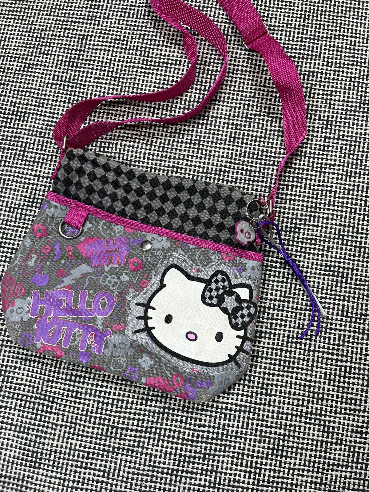 Anime Hello Kitty messenger shoulder bag crossbody harajuku pink Size ONE SIZE - 3 Thumbnail