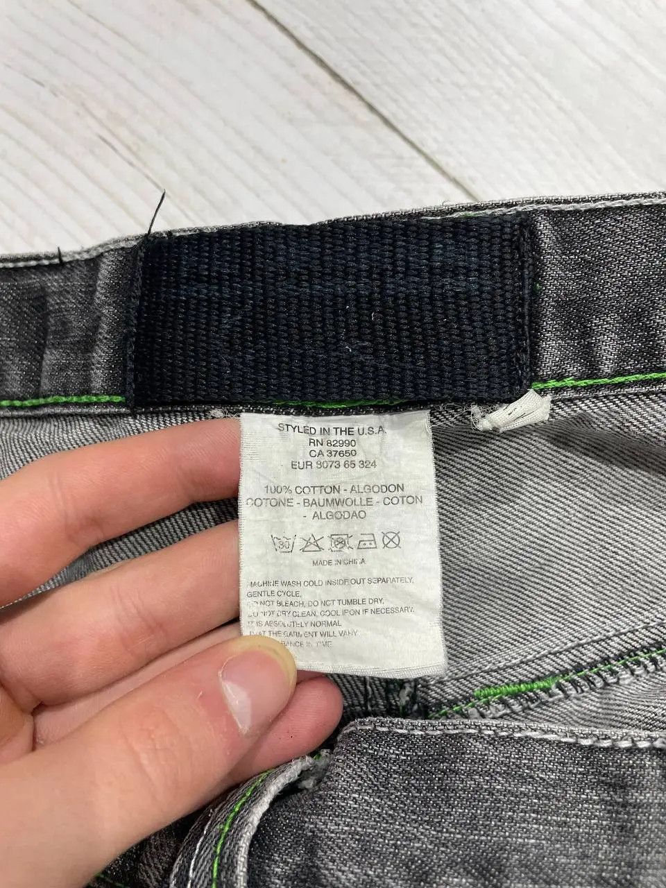 Karl Kani Vintage Karl Kani Denim Jeans 90s Baggy Rap Big Logo Y2K Size US 36 / EU 52 - 10 Thumbnail