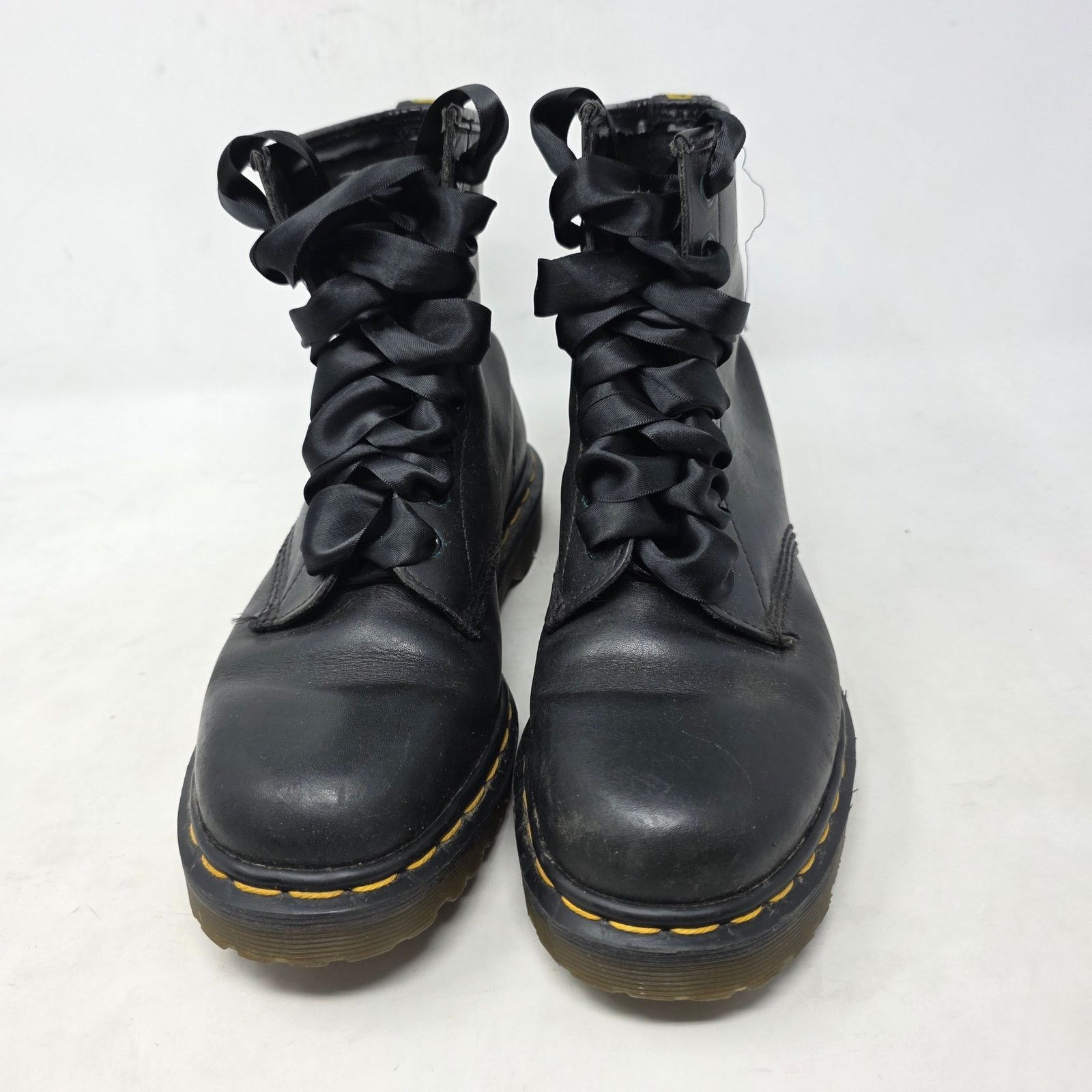 Dr. Martens Dr. Martens Made in England Black Combat Boots Womens US 8 Size US 8 / IT 38 - 3 Thumbnail