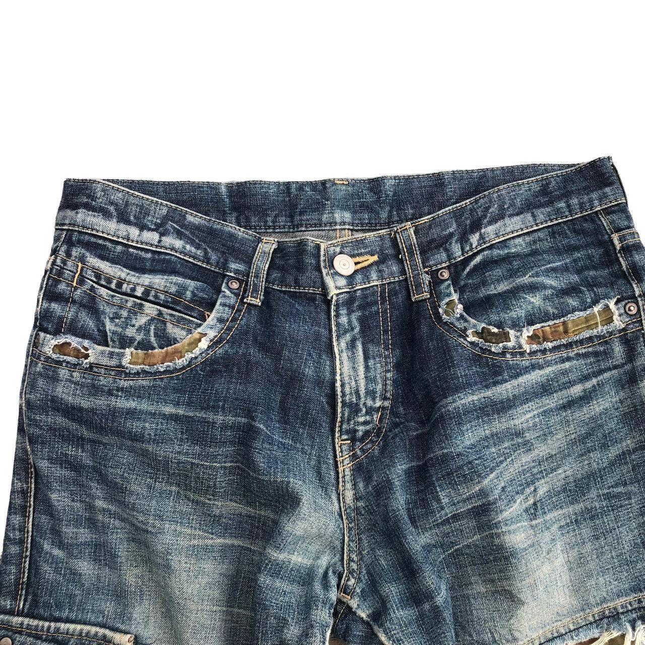 ABAHOUSE × Japanese Brand VINTAGE ABAHOUSE DISTRESSED DENIM Size US 34 / EU 50 - 10 Thumbnail