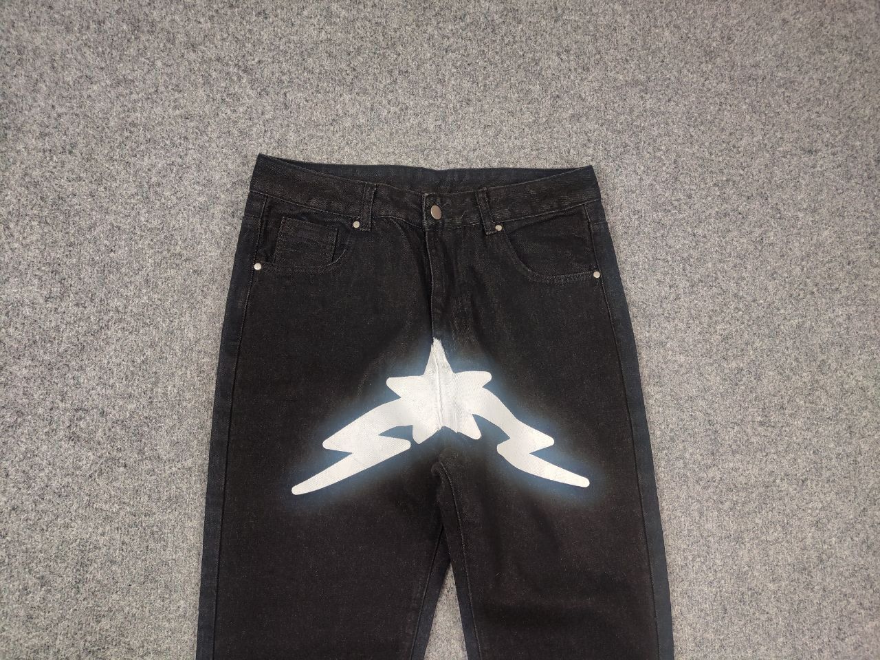 Vintage Retro Rarri Vintage Denim Vintage jeans star Bape Style Y2K Size US 32 / EU 48 - 8 Thumbnail