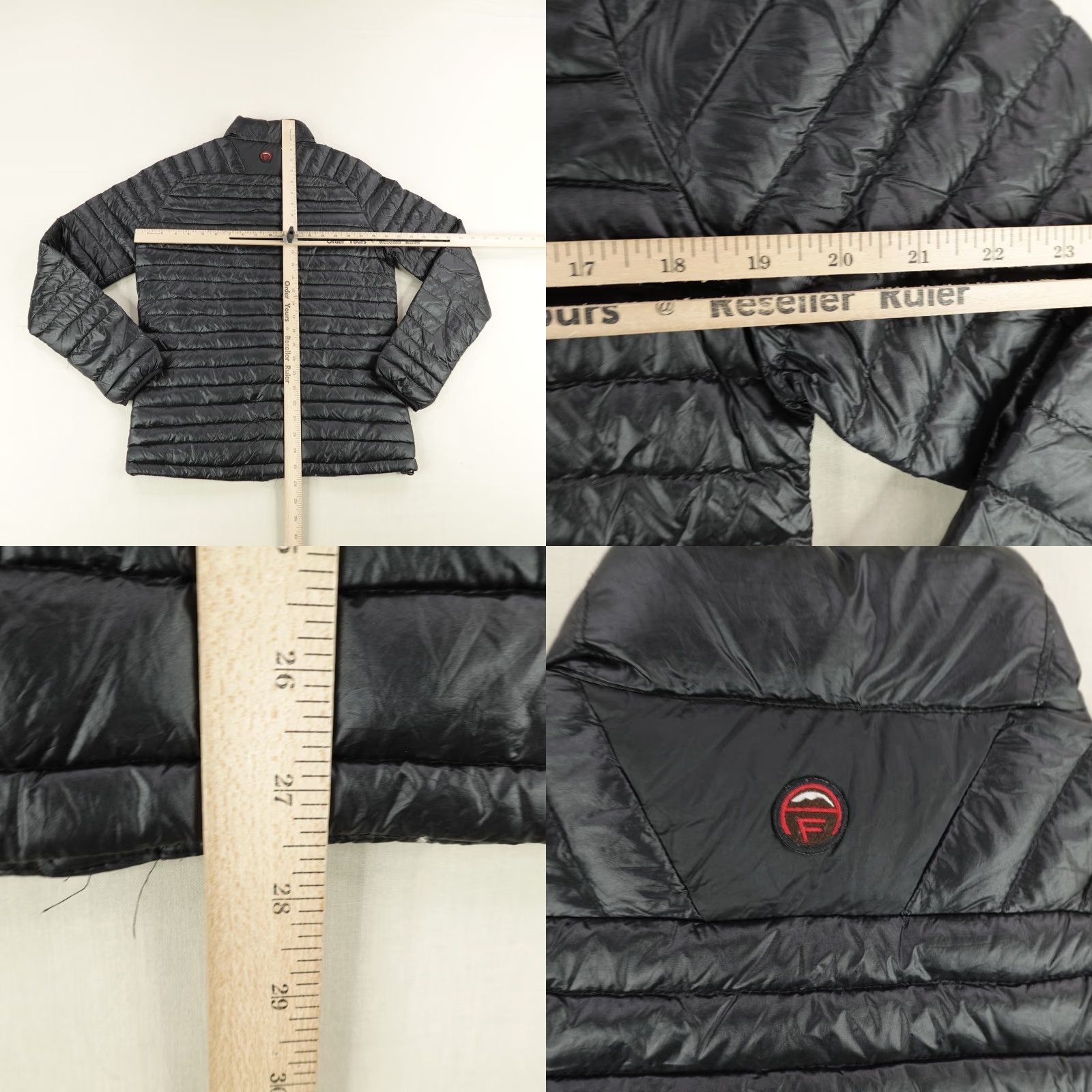 Abercrombie & Fitch Abercrombie & Fitch Jacket Mens Small Black Puffer Quilted Down Zip Size US S / EU 44-46 / 1 - 8 Thumbnail