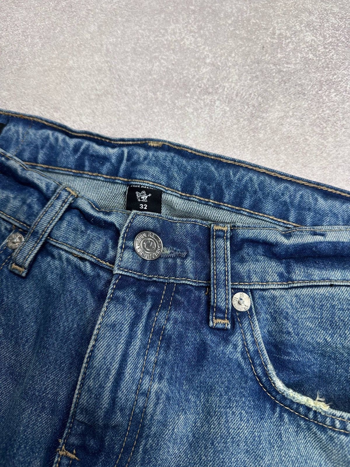 True Religion Vintage True Religion Rocco Baggy Denim Jeans 32 Size US 32 / EU 48 - 8 Thumbnail