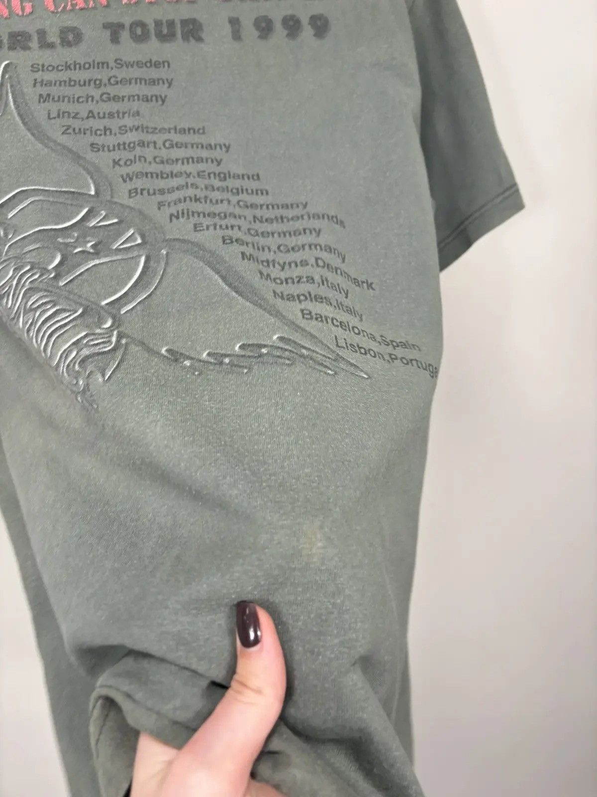 Band Tees × Vintage Vintage Aerosmith 1999 Big Logo Very Rare Rock Tour Tee Size US M / EU 48-50 / 2 - 10 Thumbnail