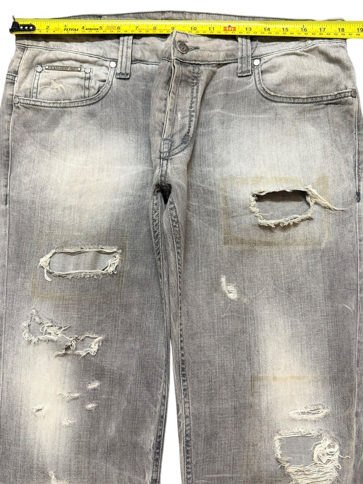 Absolut Joy Vintage 90s Italy Absolut Joy Faded Wash Style Distressed Size US 36 / EU 52 - 11 Thumbnail