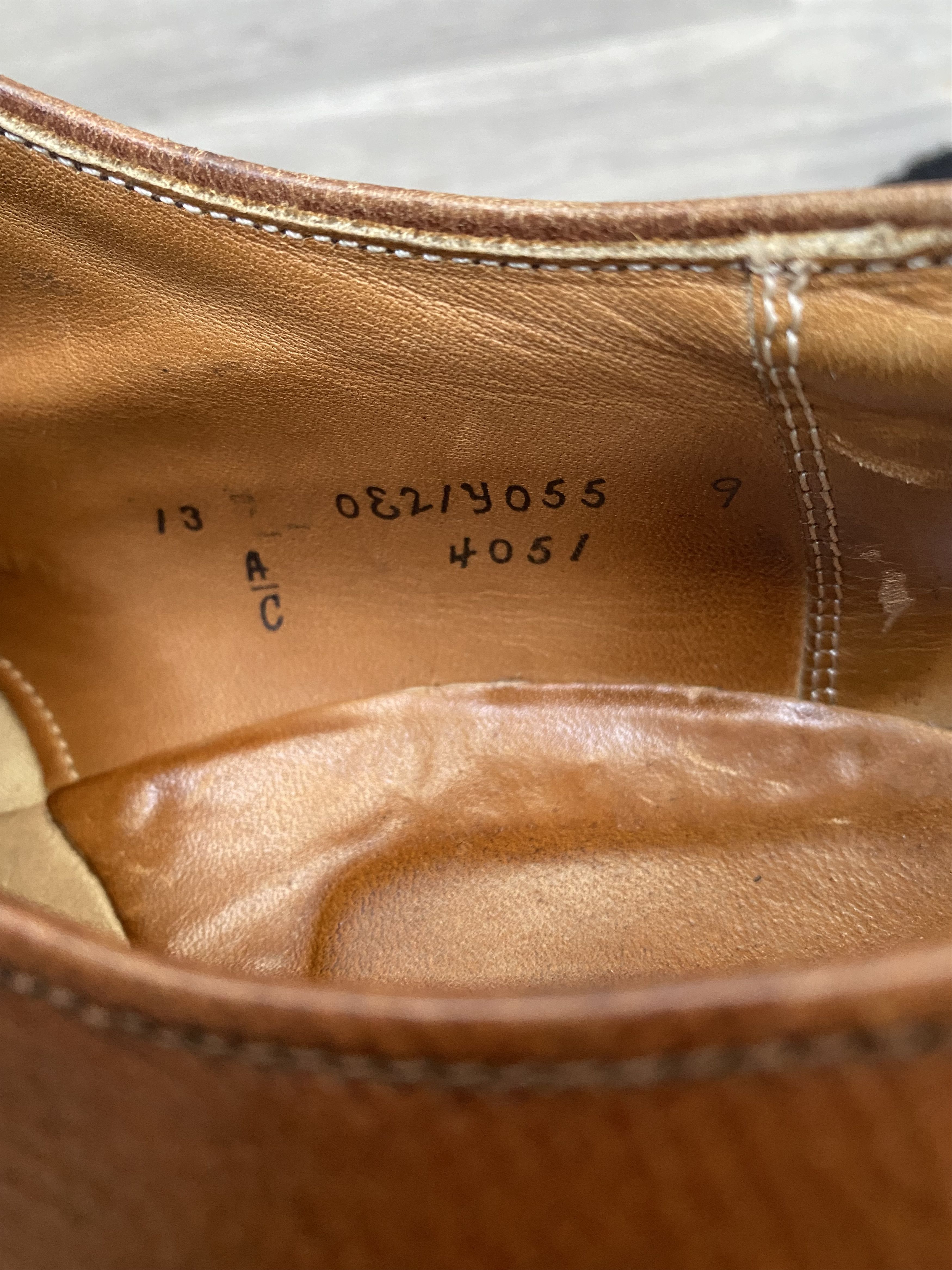 Alden Alden norvegian split toe, pebble grain derby shoes 13A/C Size US 13 / EU 46 - 13 Thumbnail
