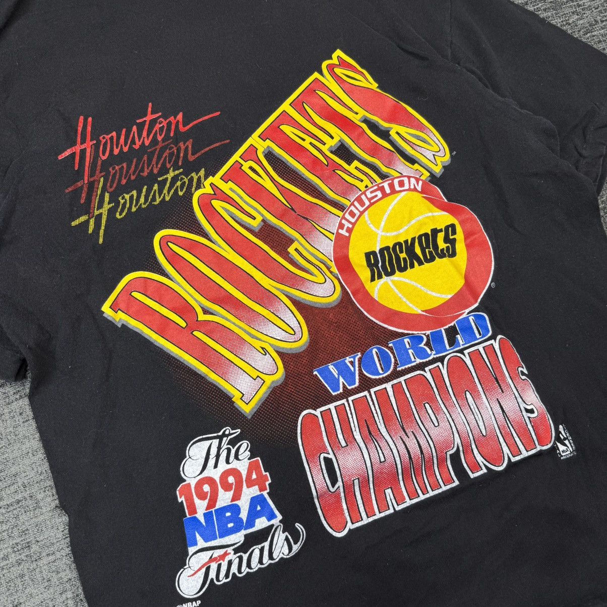 Other 1994 Houston rockets championship tshirt Size US L / EU 52-54 / 3 - 2 Thumbnail