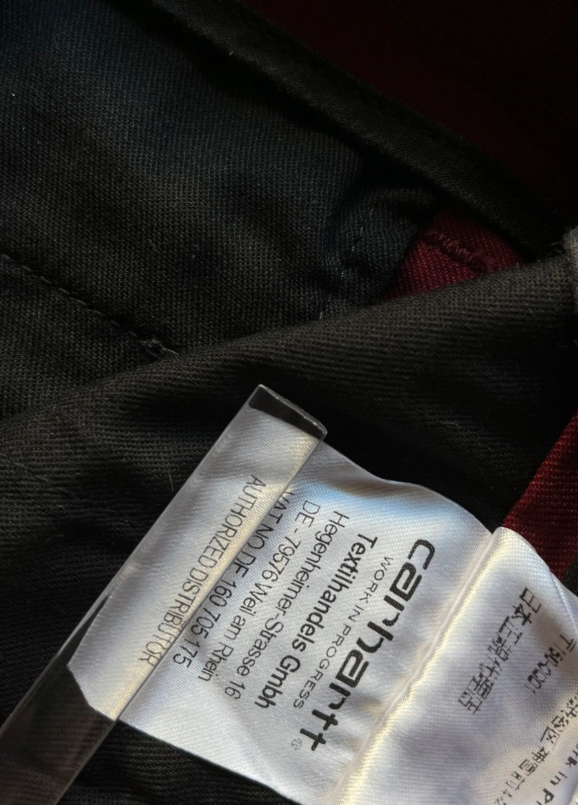 Carhartt Carhartt 2015 Chinos Pants Burgundy Deadstock Sz W 29 x L 32 Size 32" / US 10 / IT 46 - 8 Thumbnail