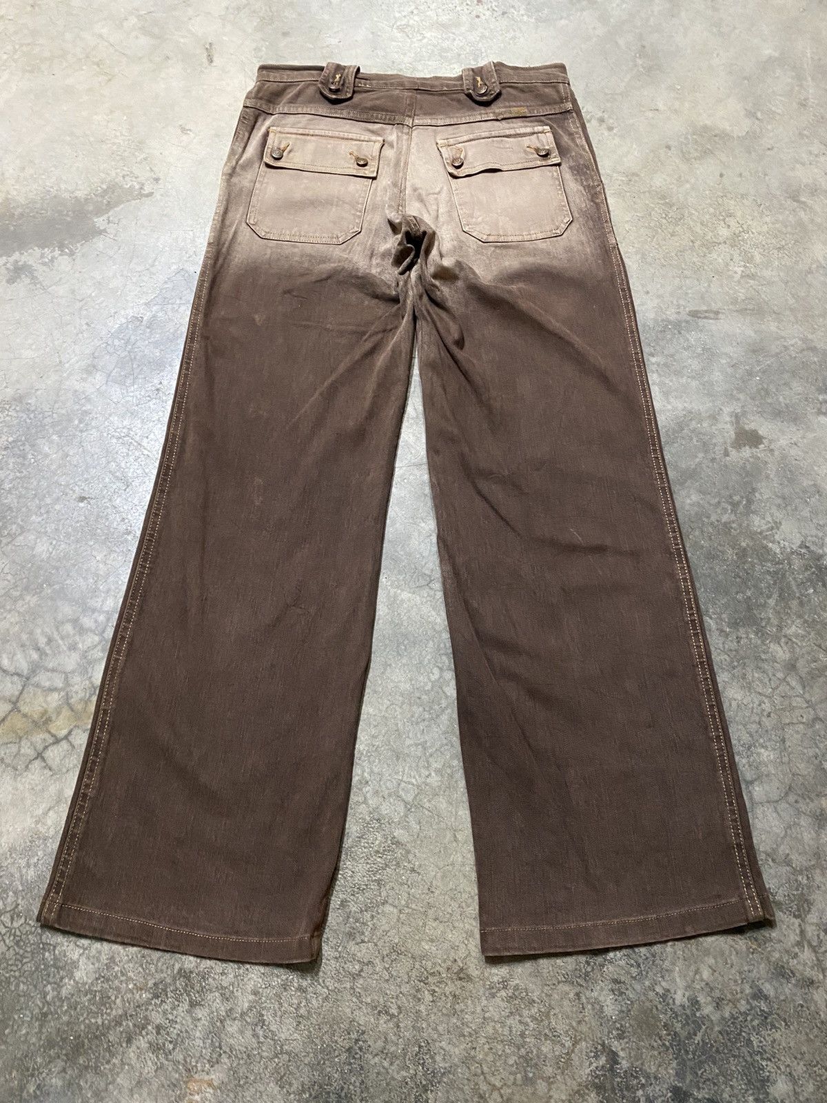 Hysteric Glamour Japanese Crazy Fade Bush Pocket Baggy Jeans 231 Size US 32 / EU 48 - 1 Thumbnail