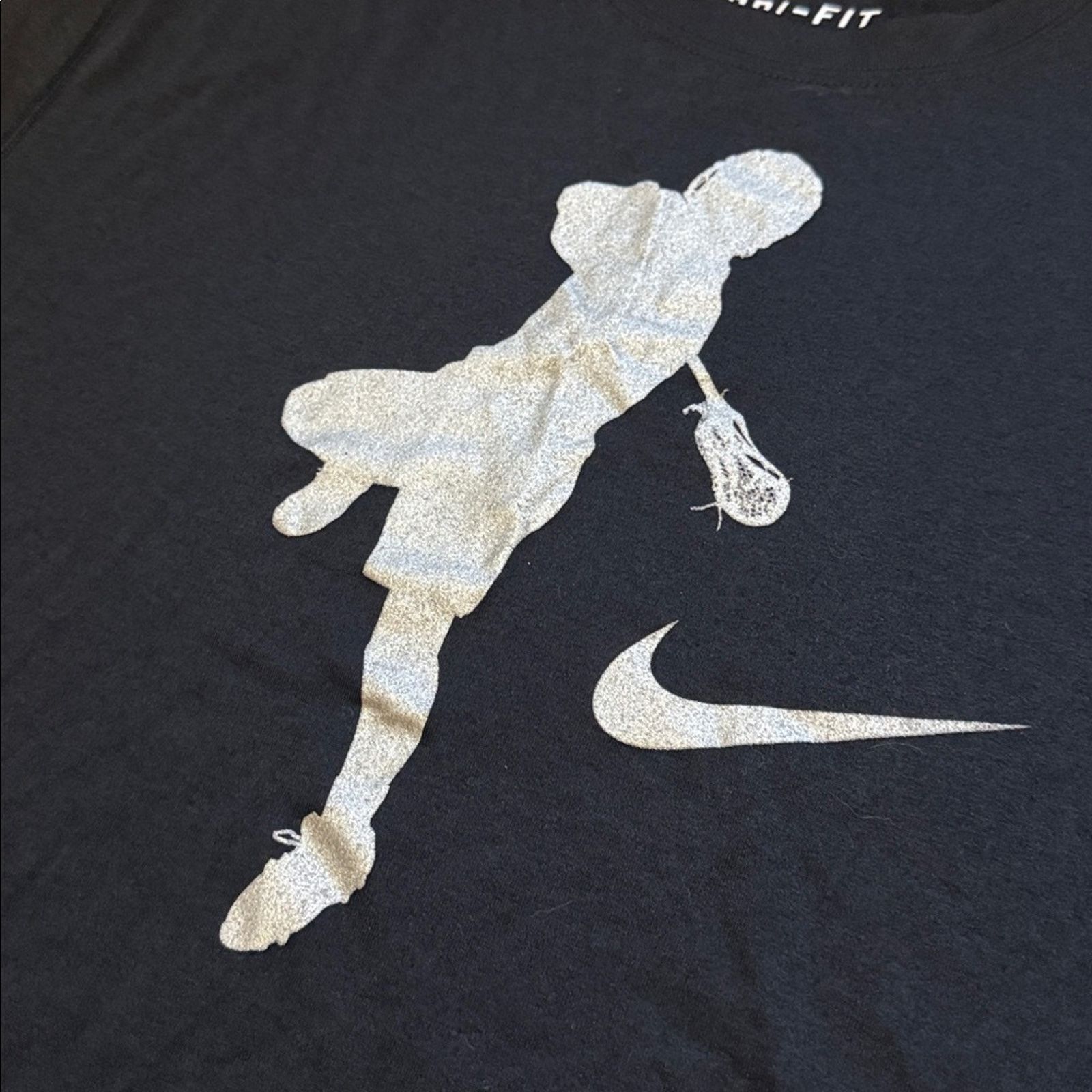 Nike 2011 Nike Dri-Fit Lacrosse Legacy Short Sleeve Shirt Size US XL / EU 56 / 4 - 4 Thumbnail