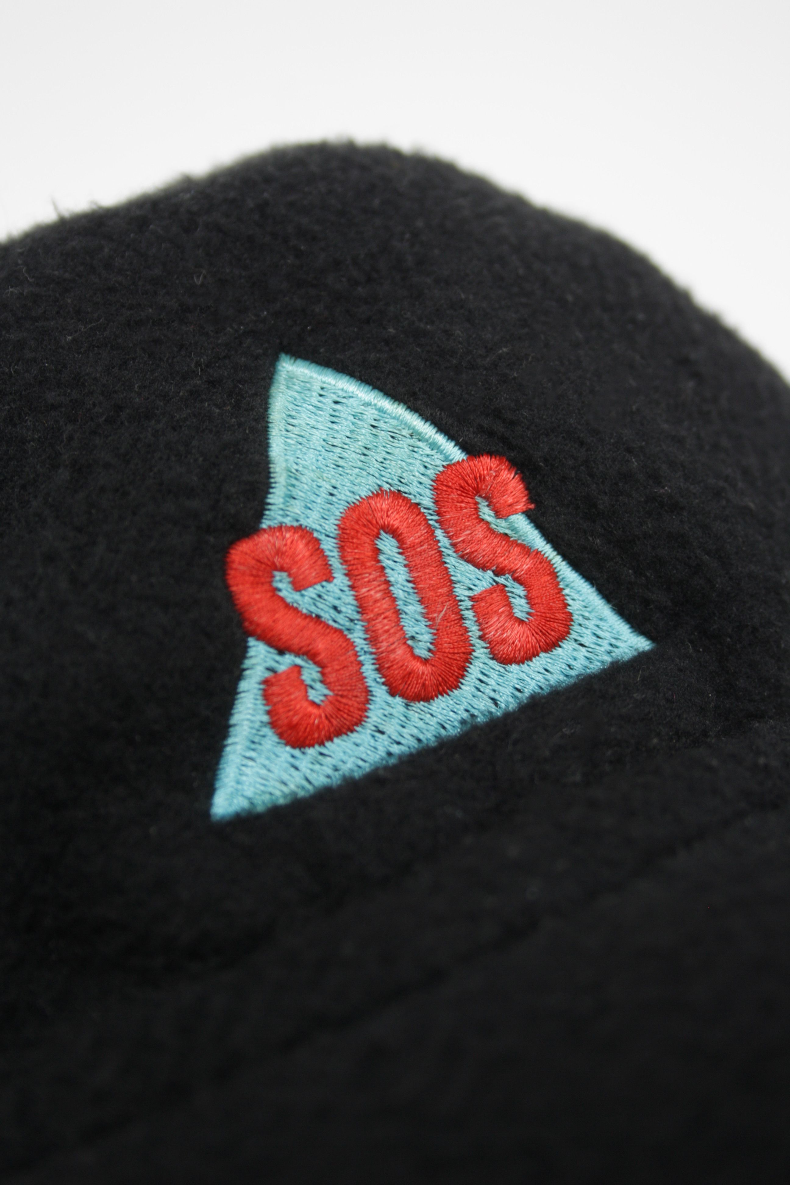 Alien Workshop Alien Workshop 1997 Vintage SOS Fleece Earflap Cap Hat Size ONE SIZE - 2 Thumbnail