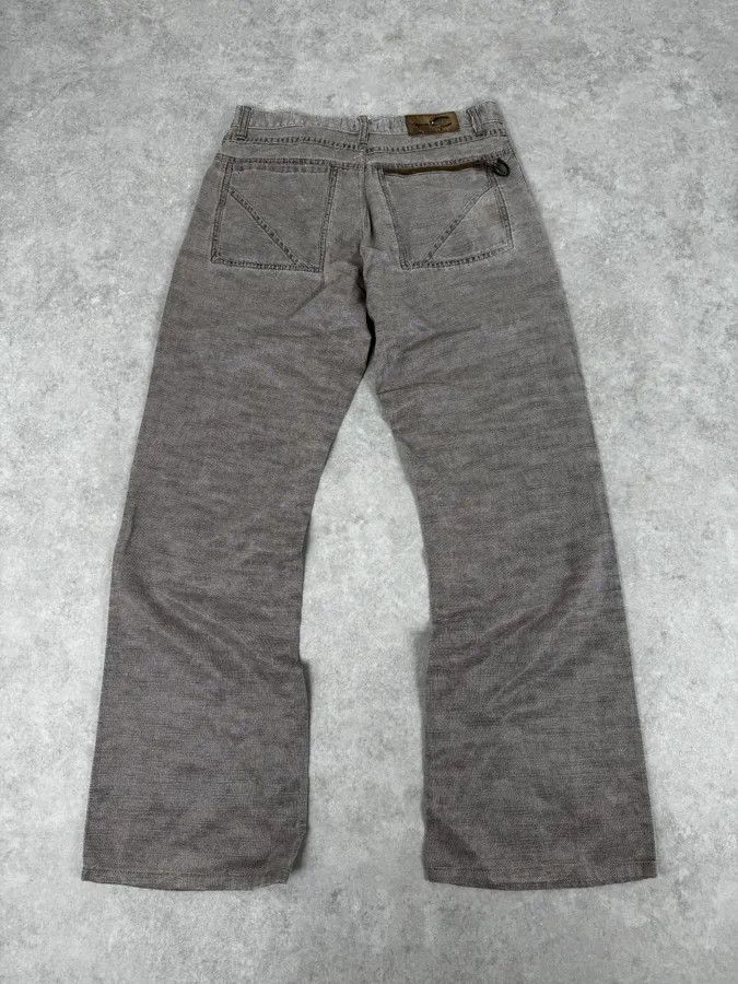 Just Cavalli SS2004 Cavalli Grey Shiny Flap Pockets Pants Size US 28 / EU 44 - 5 Thumbnail