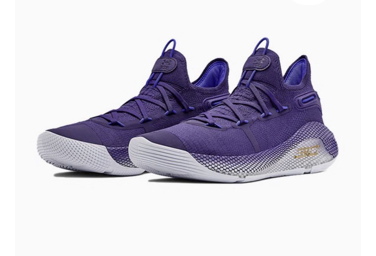 Under Armour Under Armour Curry 6 ‘ Violet ‘ Size US 13 / EU 46 - 1 Thumbnail