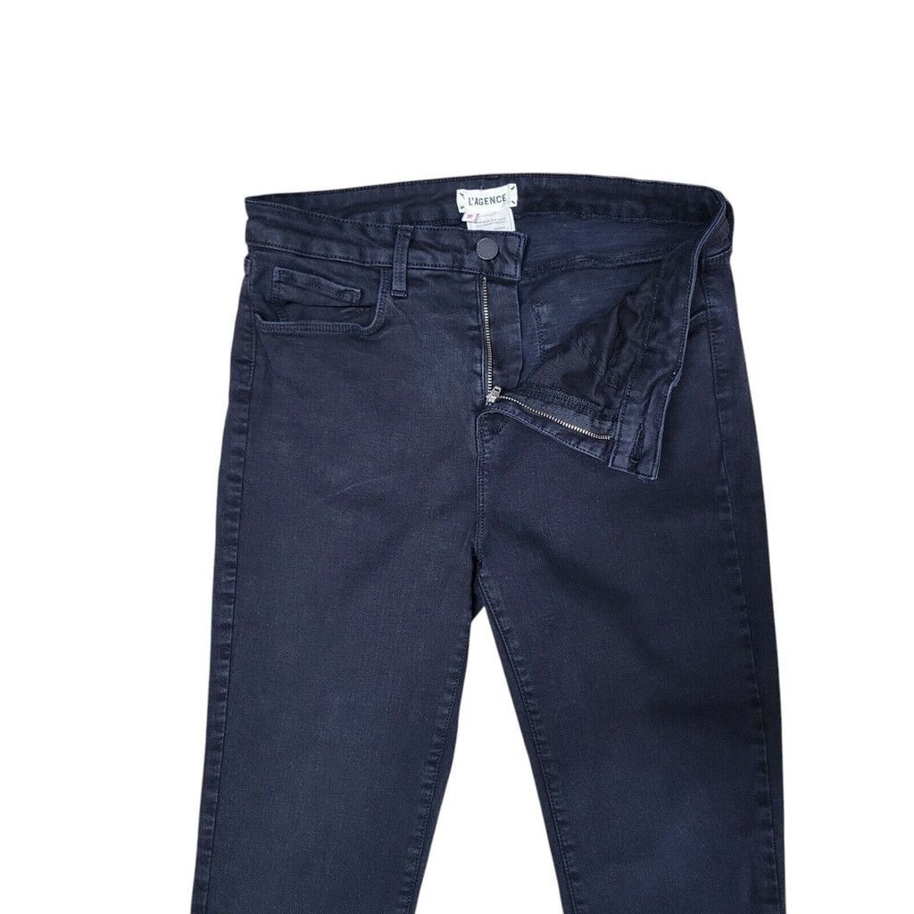 L'AGENCE L'Agence Margot Skinny High Rise Jeans Womens Denim Size 30 Size 30" / US 8 / IT 44 - 5 Thumbnail