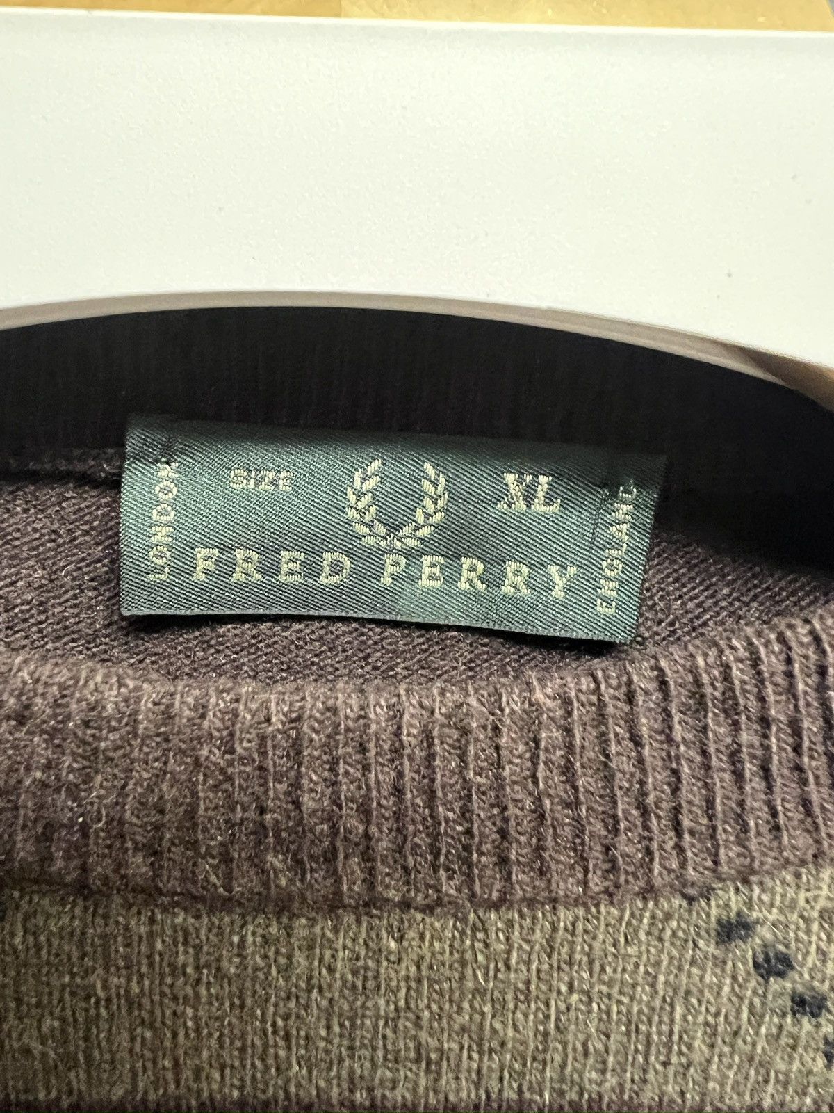 Fred Perry × Japanese Brand × Vintage Fred Perry vintage wool knitted sweater avant garde y2k Size US XL / EU 56 / 4 - 3 Thumbnail