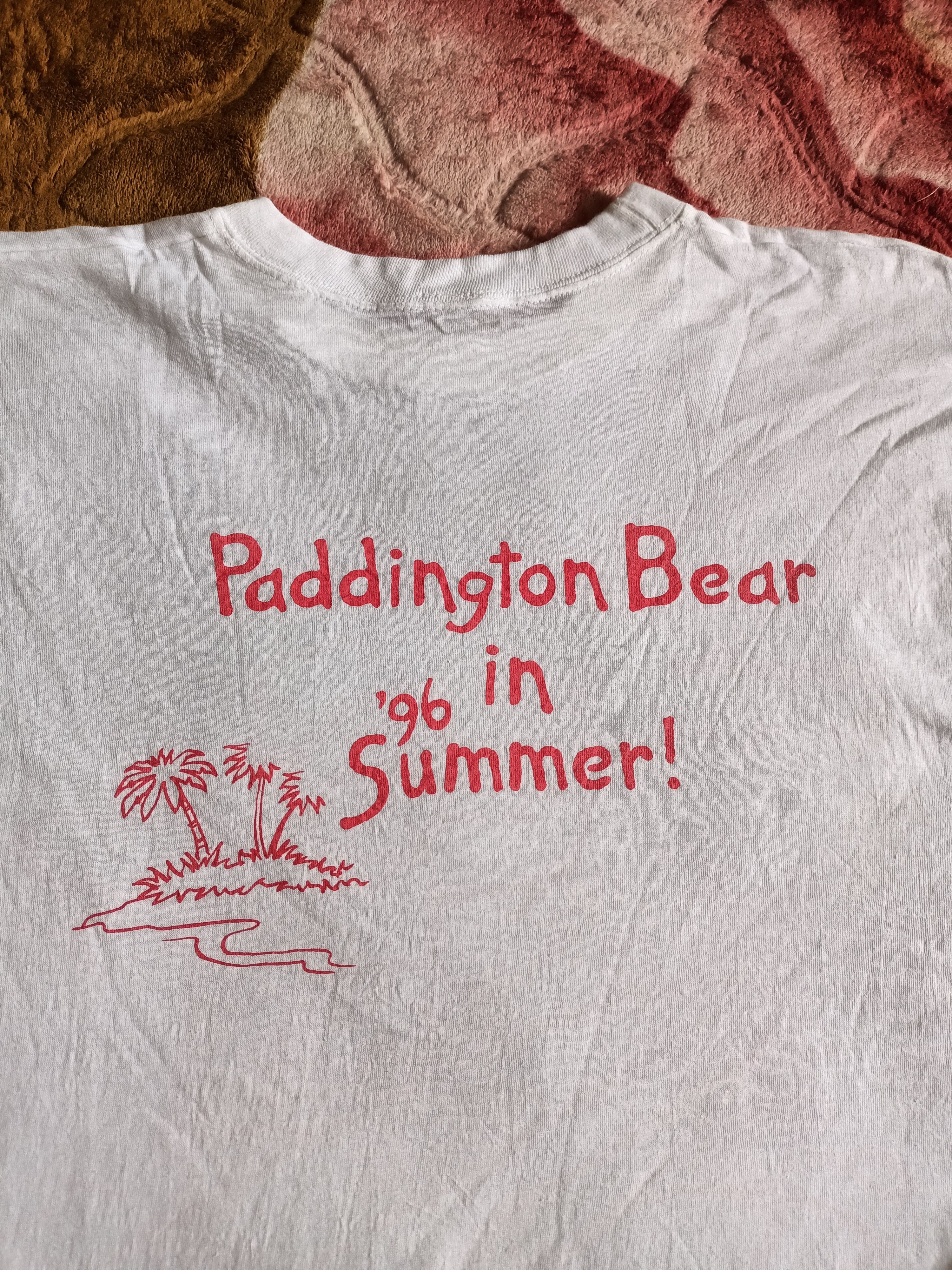 Anime Vintage Paddington Bear in Summer 1996 Size US M / EU 48-50 / 2 - 8 Thumbnail