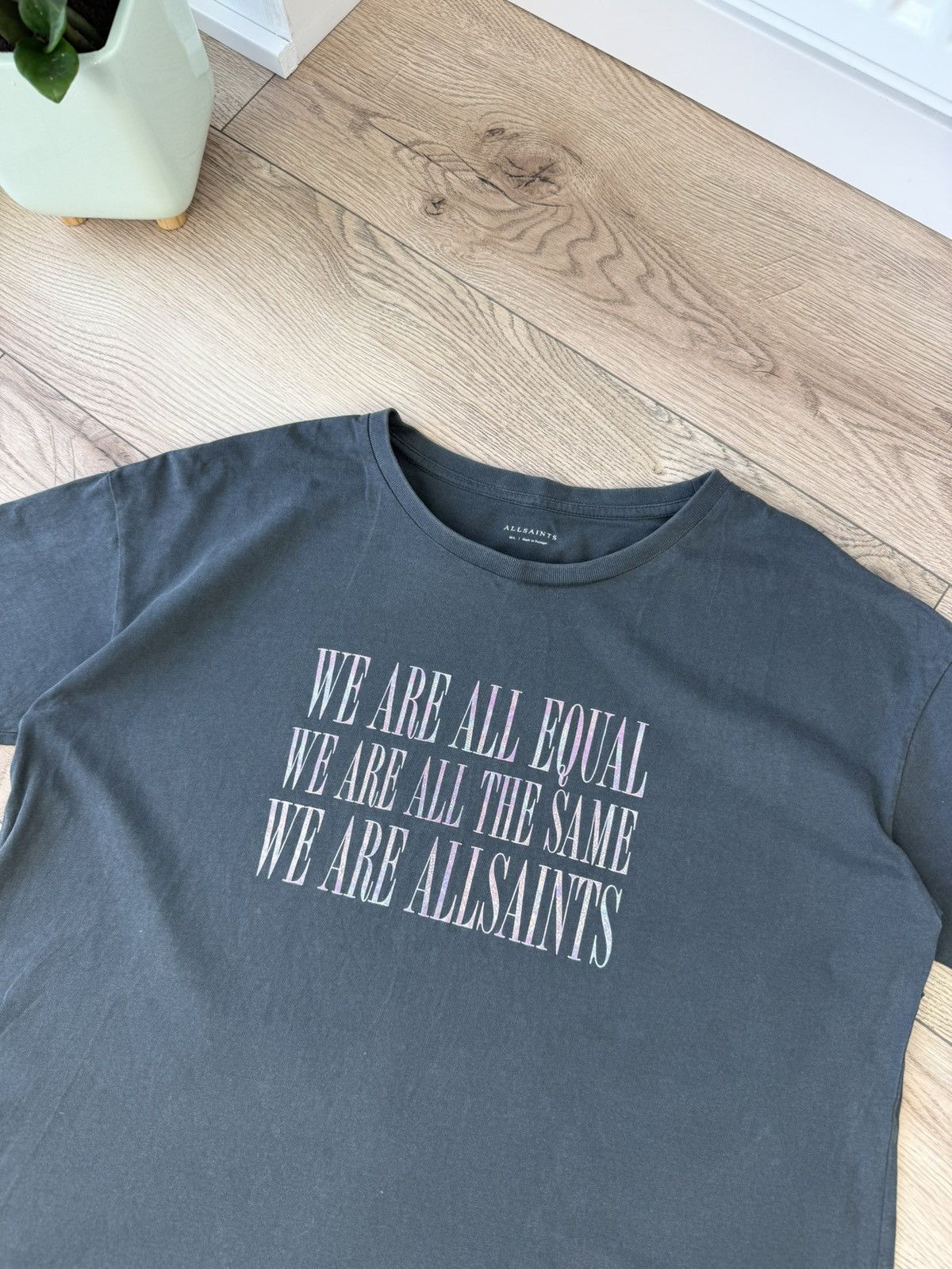 Allsaints Vintage Allsaints tee big logo Size US L / EU 52-54 / 3 - 3 Thumbnail
