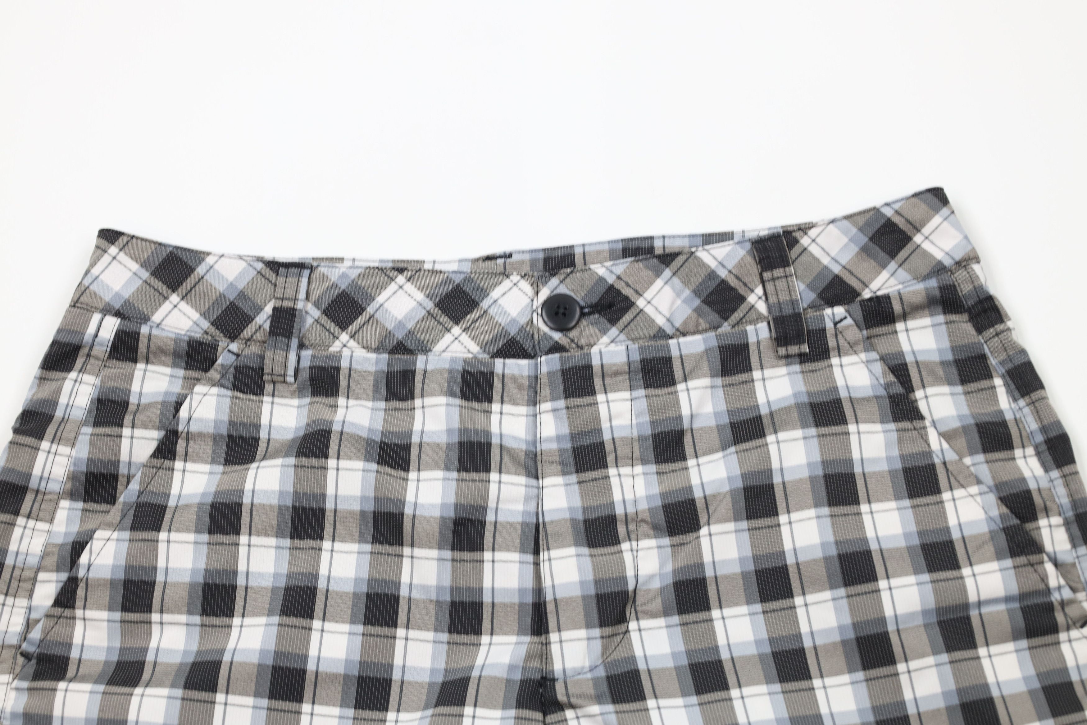 Puma × Vintage Puma Golf Cell Rickie Fowler Golfing Chino Shorts Plaid Size US 30 / EU 46 - 2 Thumbnail