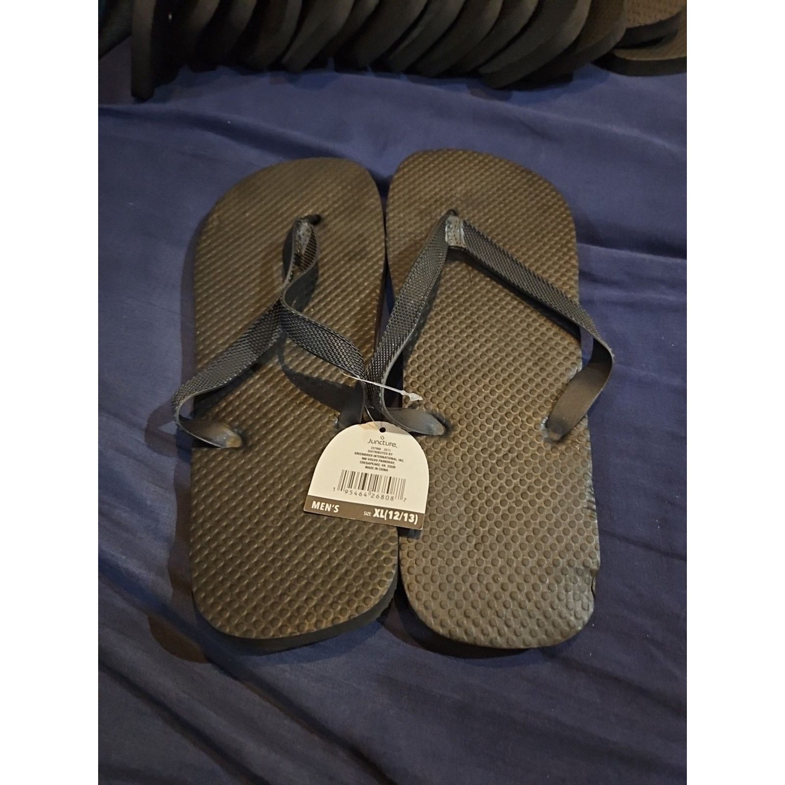 Other Juncture Men's Flip Flops Size 12/13 - New Size US 12 / EU 45 - 2 Thumbnail