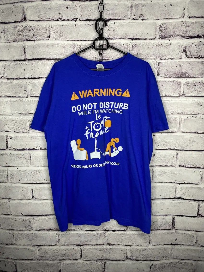 Other T-Shirt “do not disturb while I'm watching”tour France Size US XL / EU 56 / 4 - 1 Thumbnail