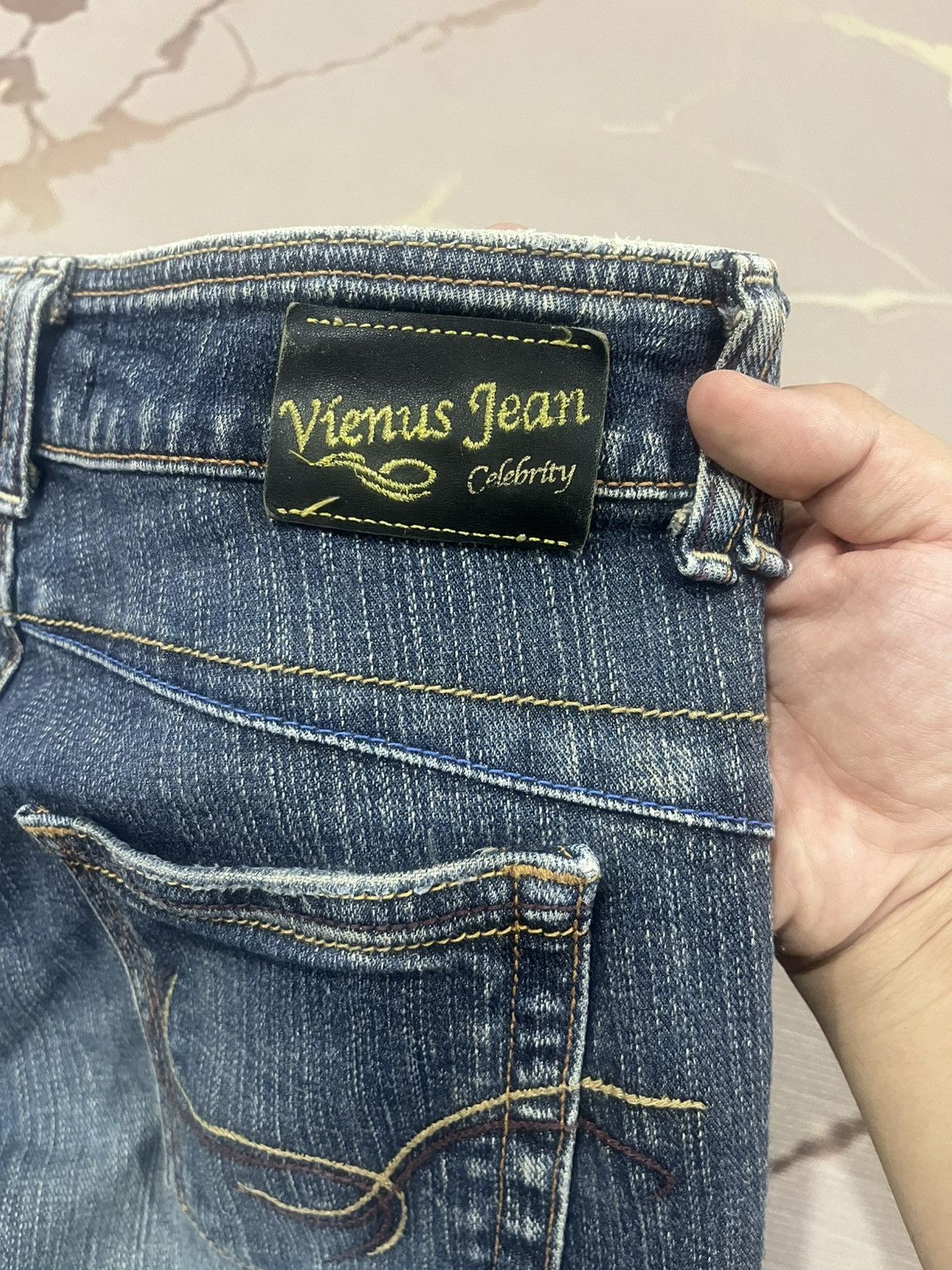 Edwin Edwin Blue Trip 503 x Venus Celebrity Flared Denim Set Size 29" - 22 Thumbnail