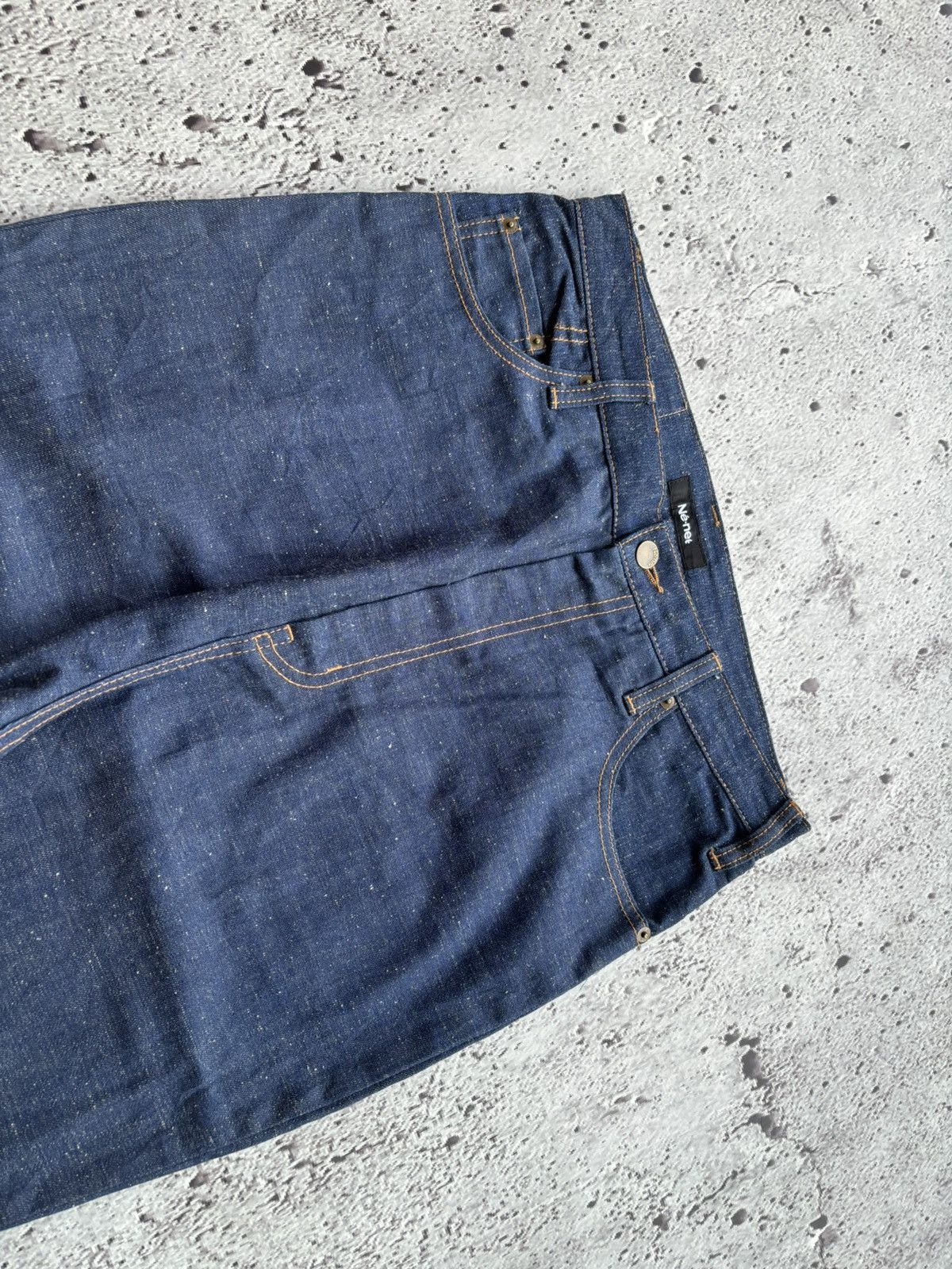 Ne-Net Ne-net Iseey miyake denim jeans Size US 32 / EU 48 - 4 Thumbnail