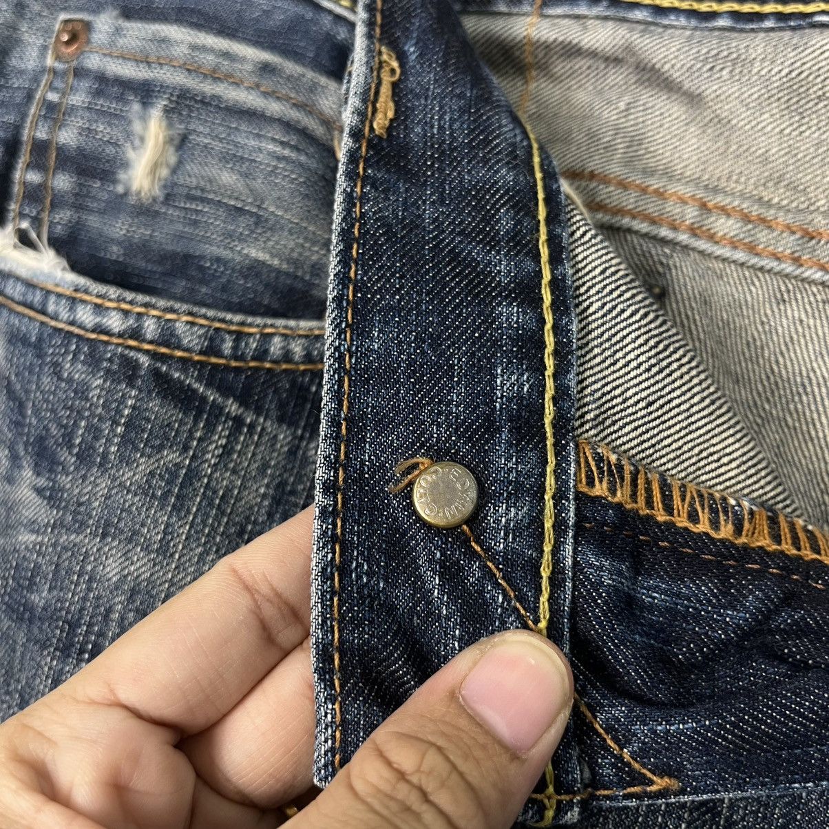 Japanese Brand Vintage Edwin Lot 503 Flare Denim Size 34" / US 12 / IT 48 - 19 Thumbnail