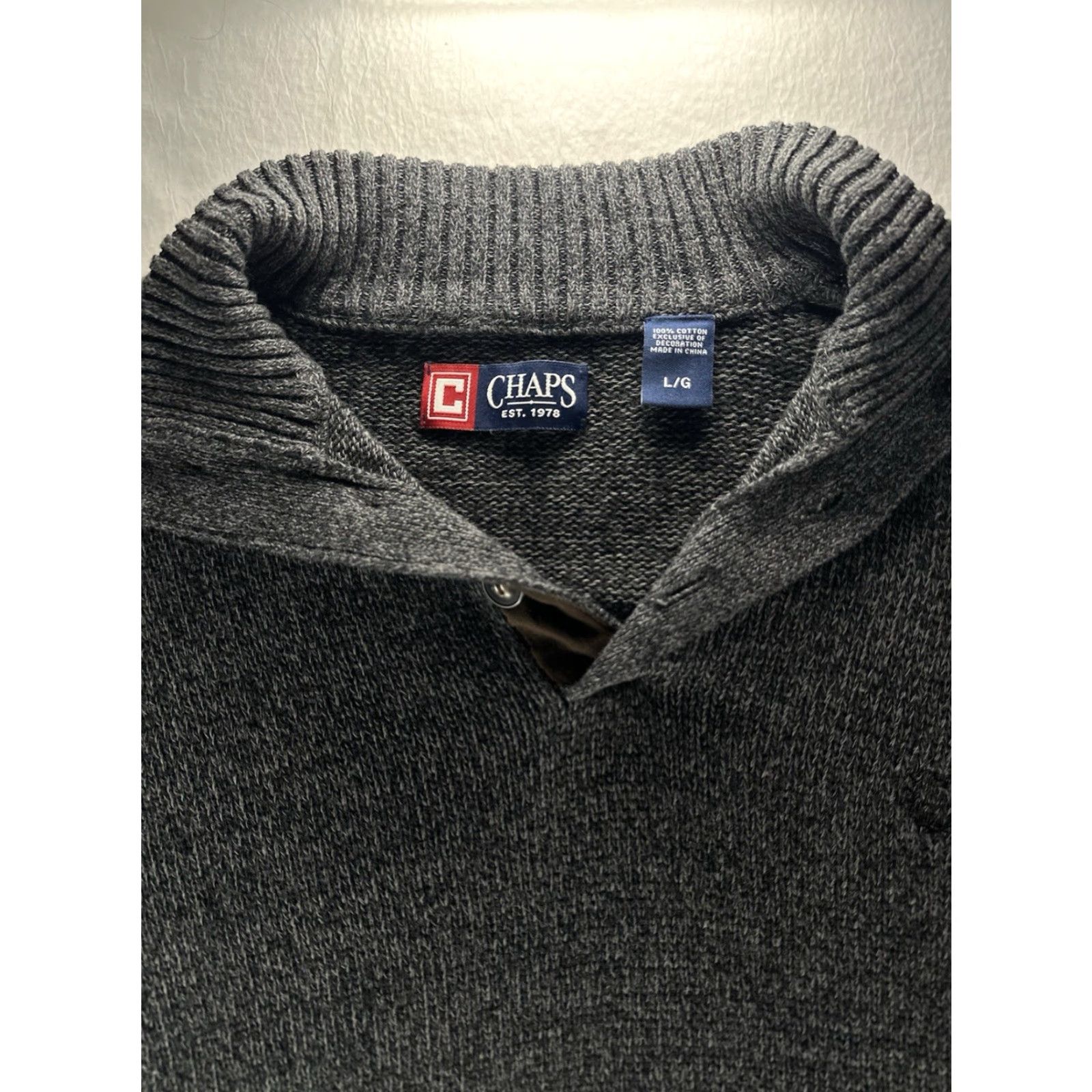 Chaps Chaps Mens Sweater Shirt? Size US S / EU 44-46 / 1 - 4 Thumbnail
