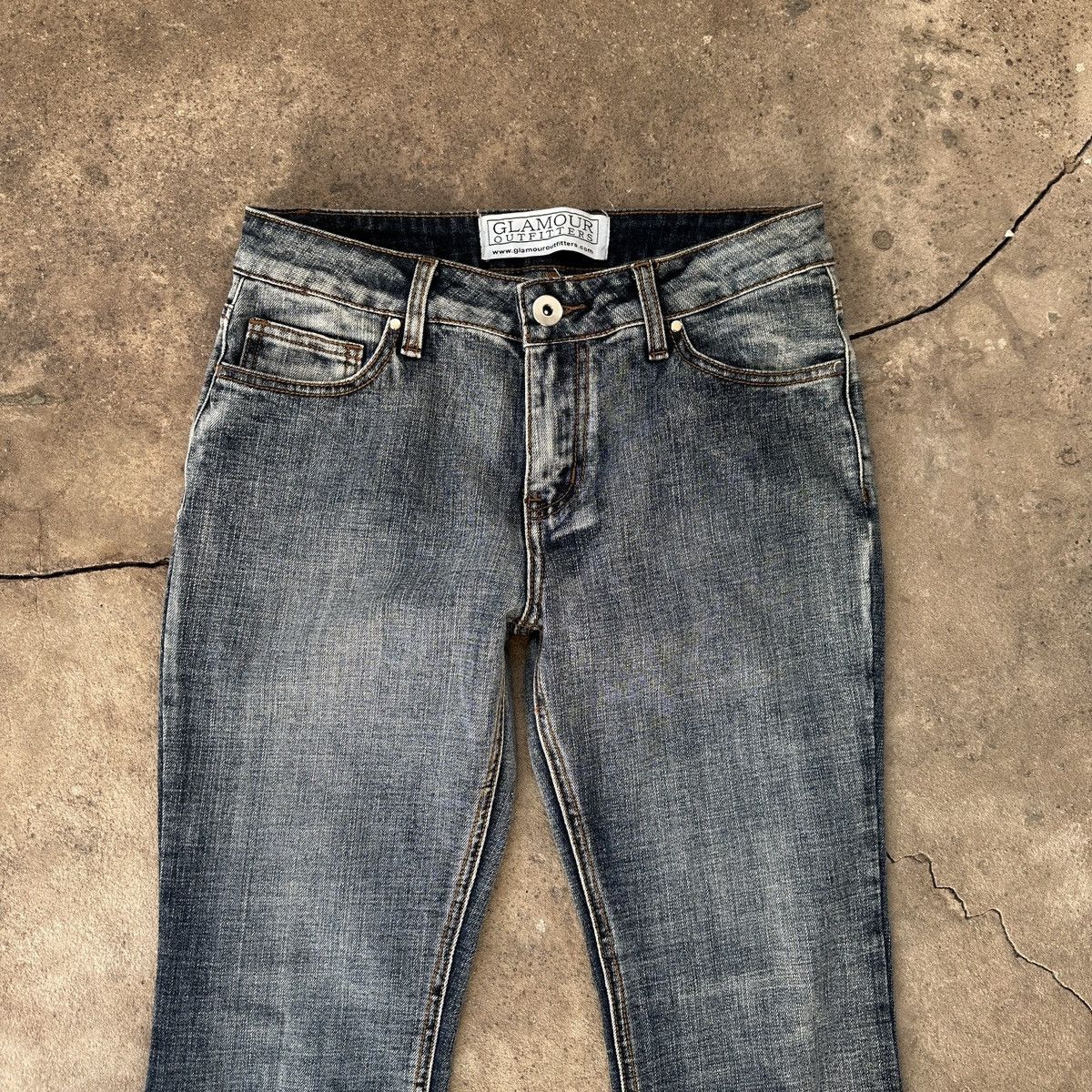 Beauty Beast × Vintage Vintage Glamour Extra Flared Denim Size 26" / US 2 / IT 38 - 4 Thumbnail