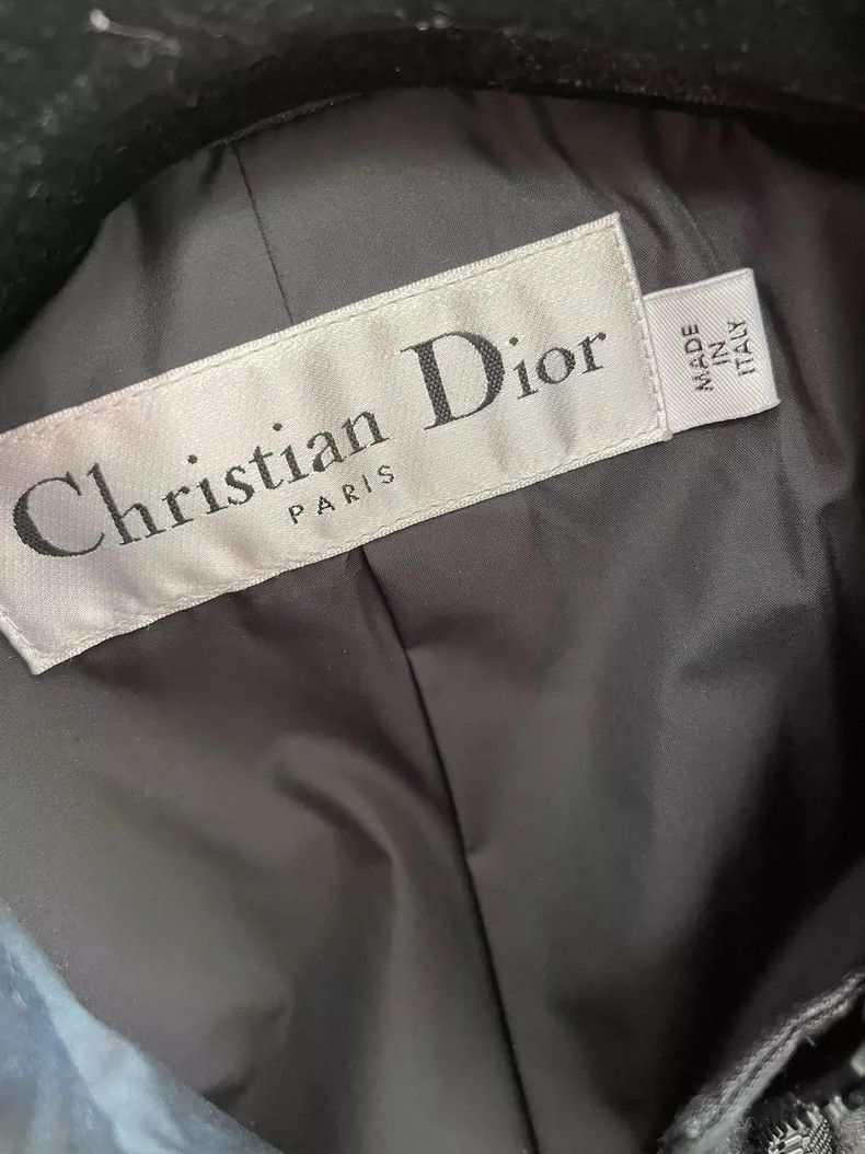 Dior Dior Logo Print Cropped Jacket-2506 Size S / US 4 / IT 40 - 6 Thumbnail