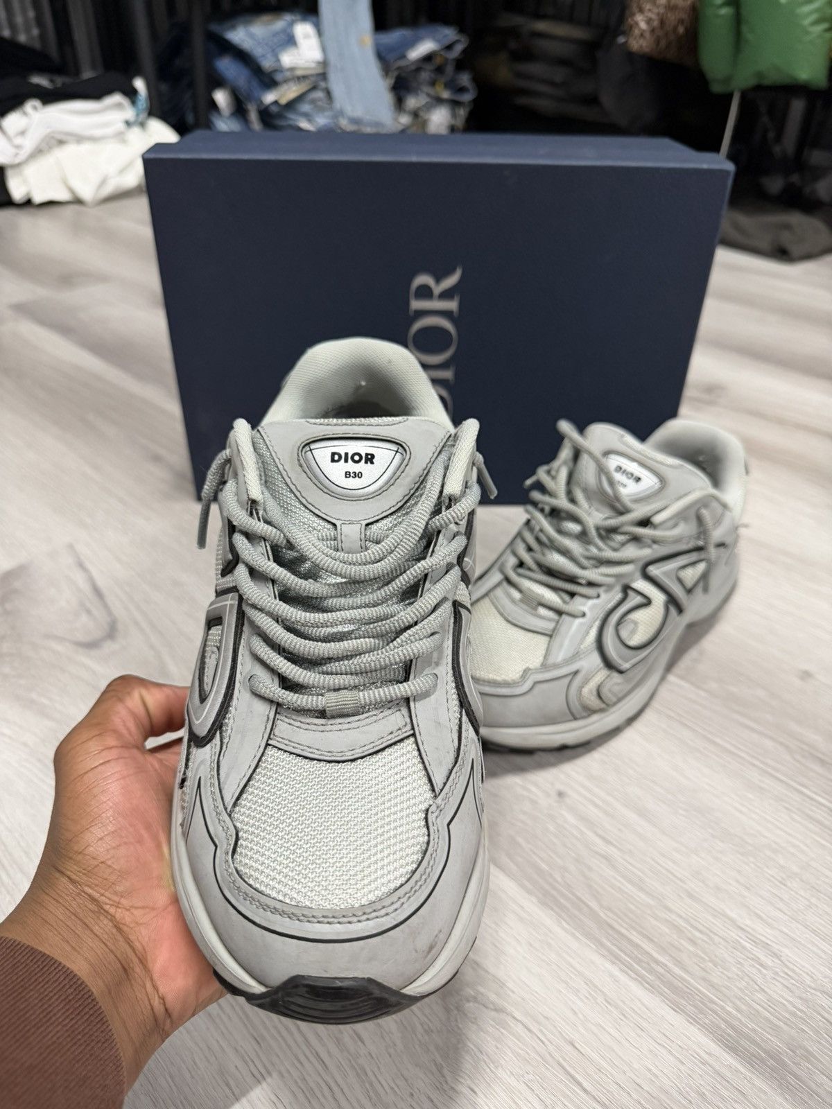 Dior Dior B30 Grey Size US 9 / EU 42 - 2 Thumbnail